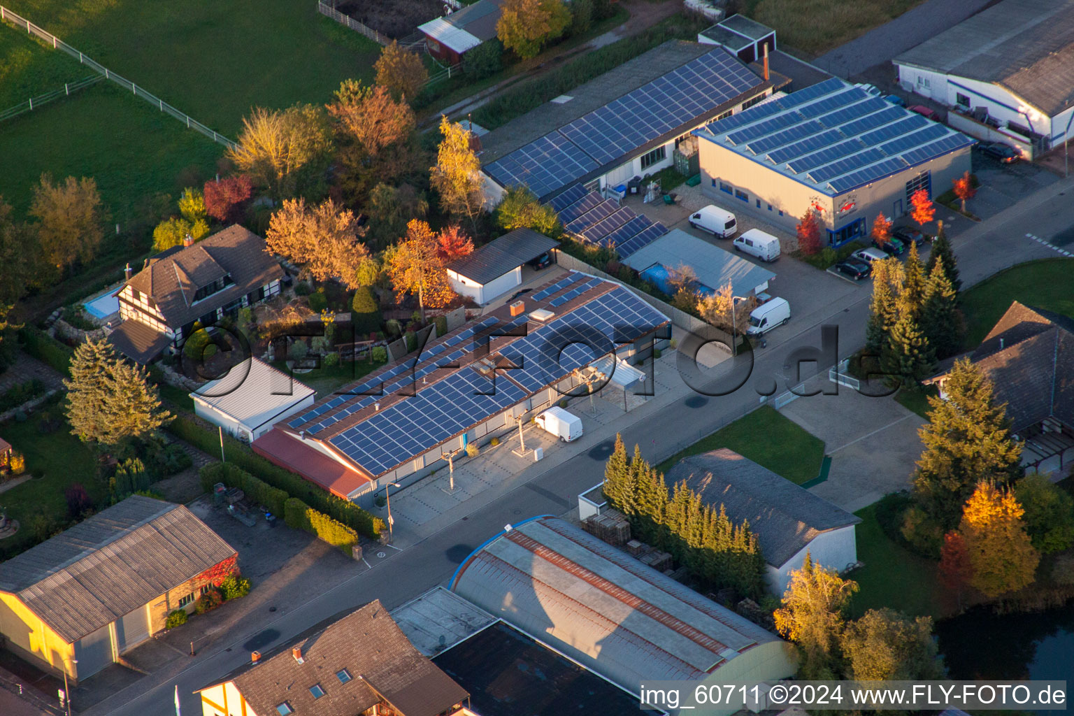 Quartier Herxheim in Herxheim bei Landau dans le département Rhénanie-Palatinat, Allemagne d'un drone