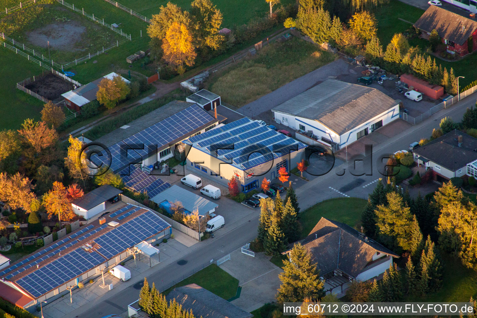 Quartier Herxheim in Herxheim bei Landau dans le département Rhénanie-Palatinat, Allemagne vu d'un drone