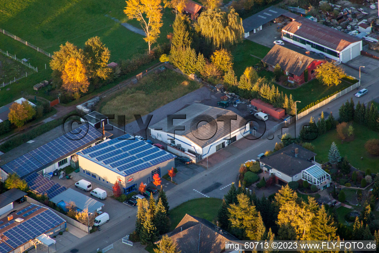 Vue aérienne de Quartier Herxheim in Herxheim bei Landau dans le département Rhénanie-Palatinat, Allemagne