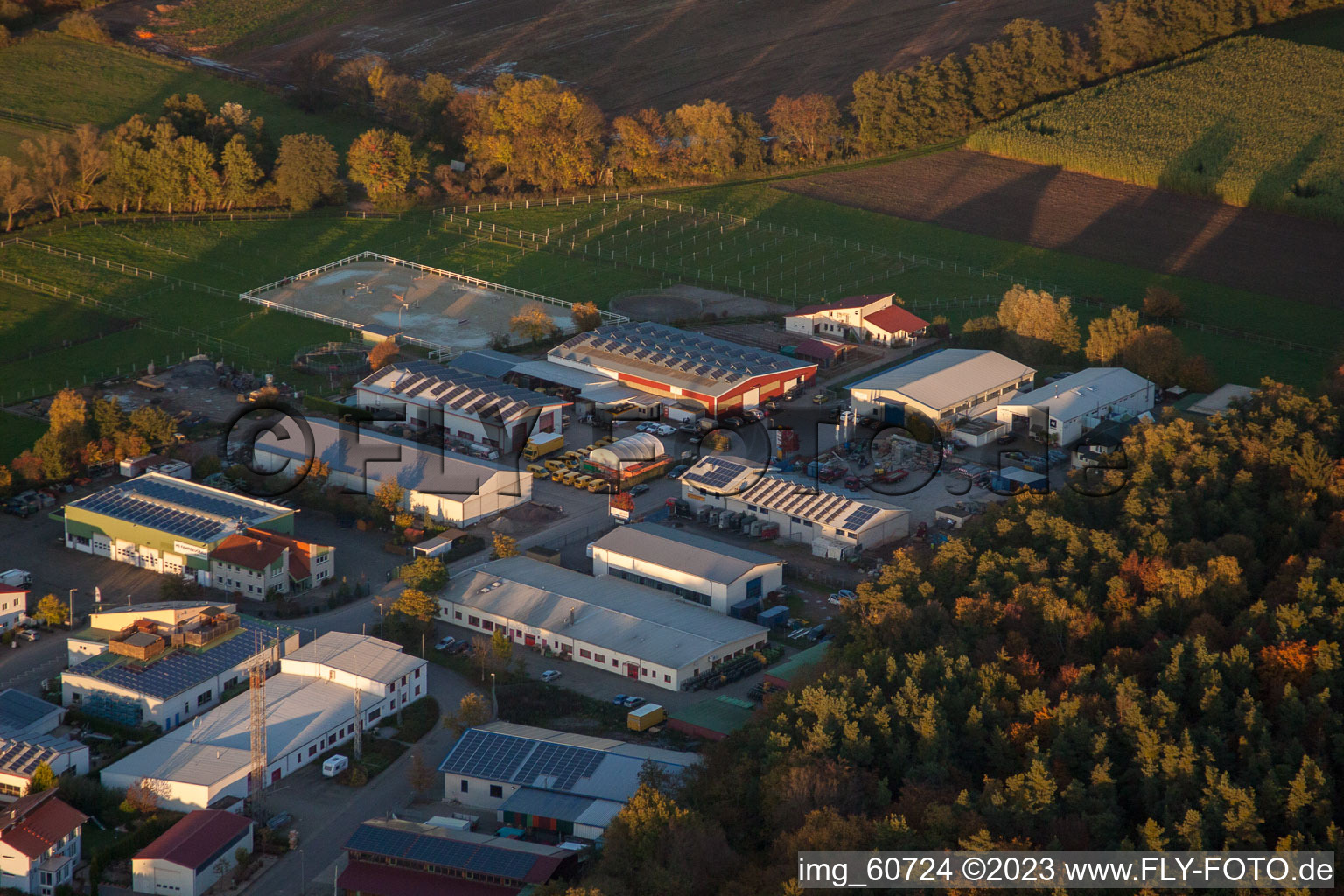 Image drone de Quartier Herxheim in Herxheim bei Landau dans le département Rhénanie-Palatinat, Allemagne