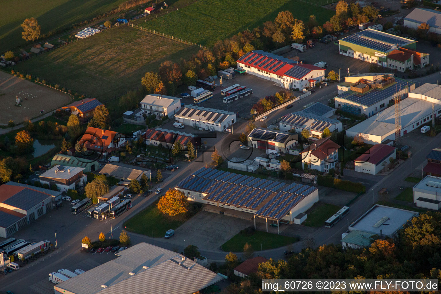 Quartier Herxheim in Herxheim bei Landau dans le département Rhénanie-Palatinat, Allemagne d'un drone