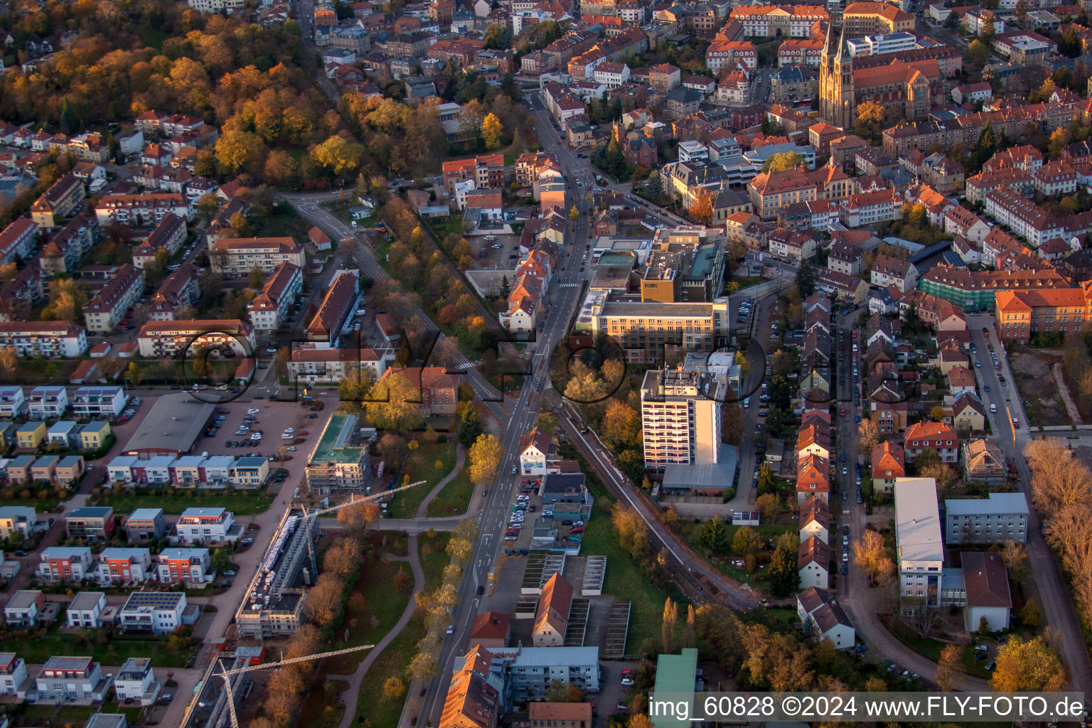 Image drone de Landau in der Pfalz dans le département Rhénanie-Palatinat, Allemagne