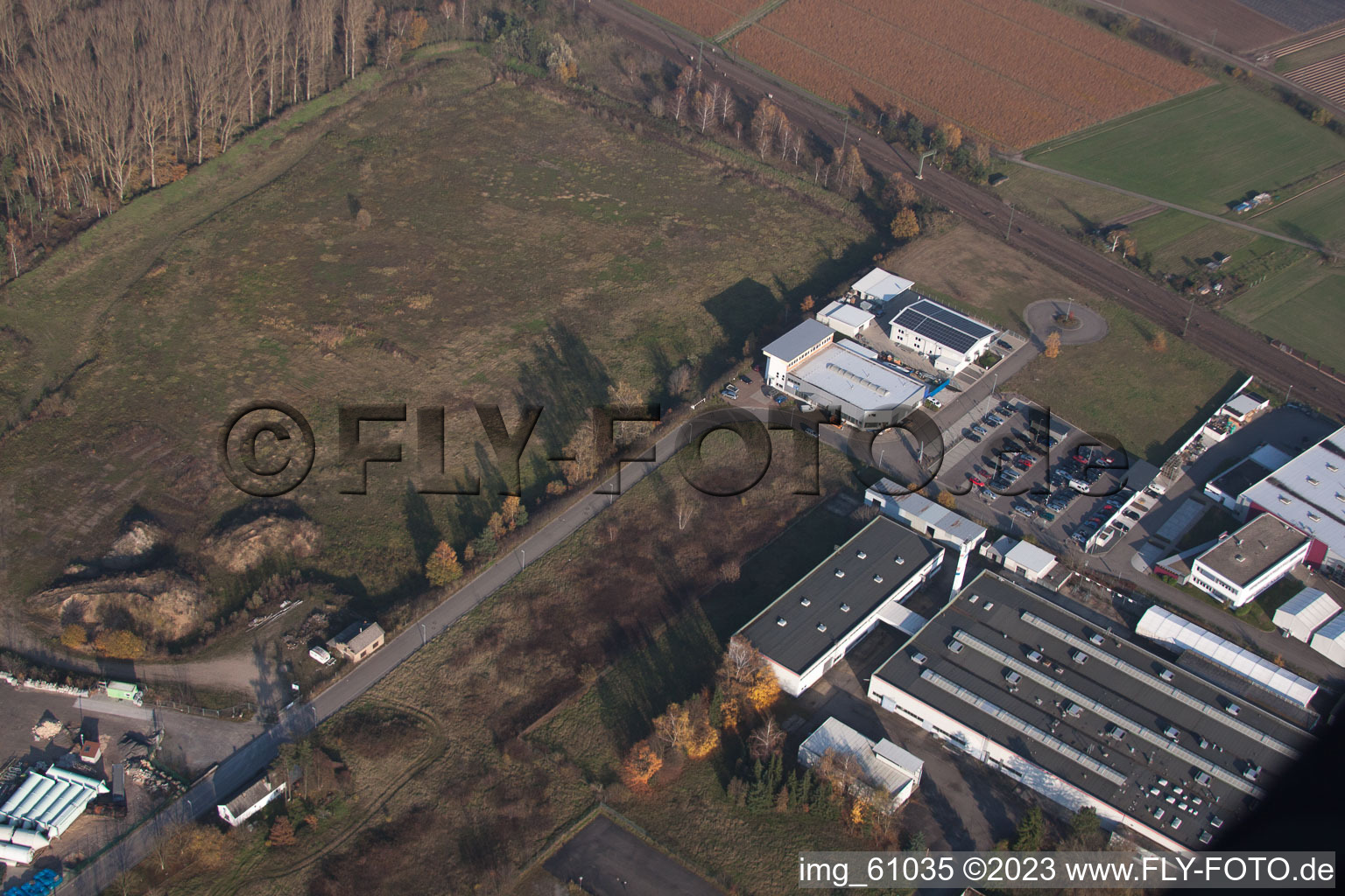 Photographie aérienne de Quartier Neudorf in Graben-Neudorf dans le département Bade-Wurtemberg, Allemagne