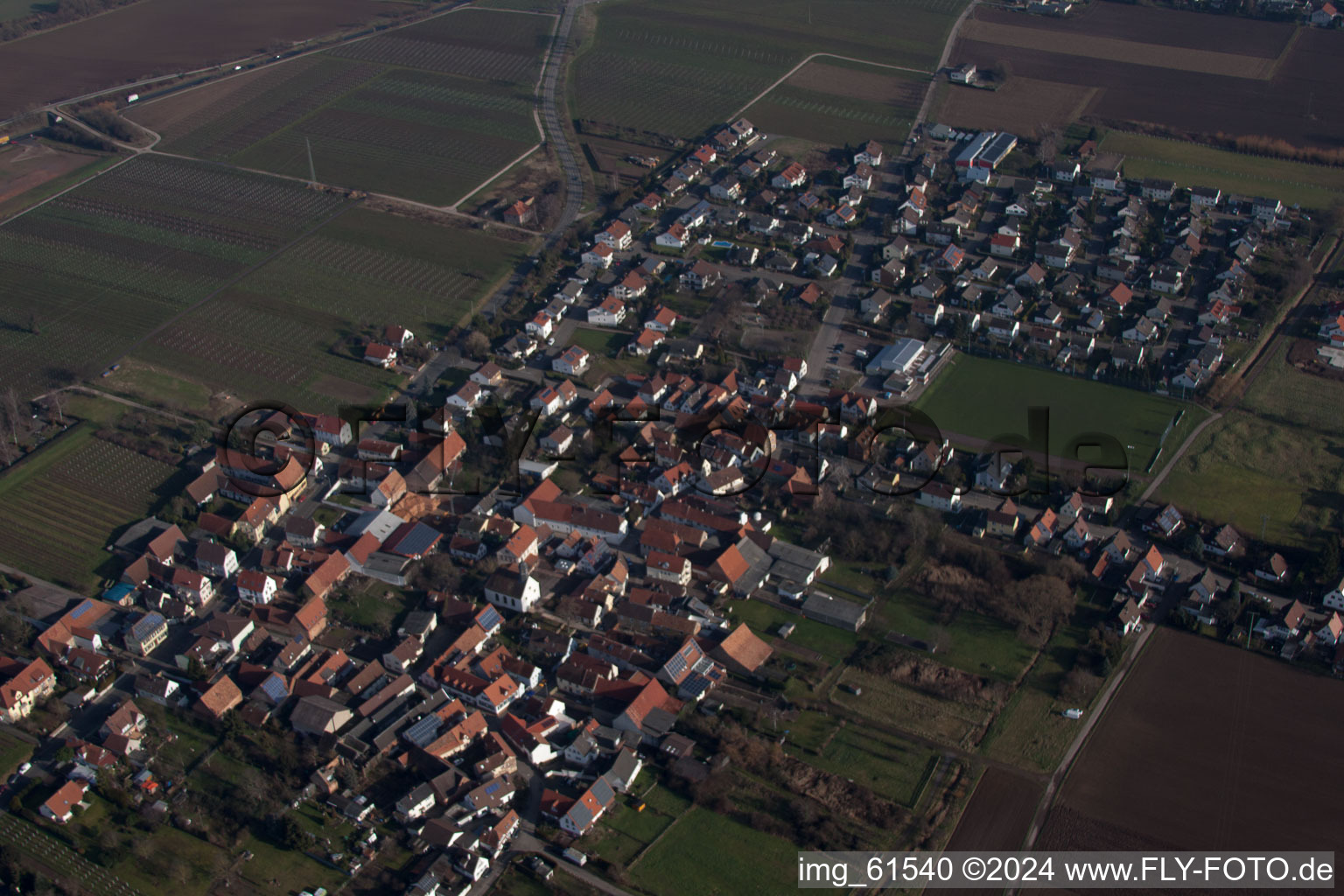 Enregistrement par drone de Quartier Dammheim in Landau in der Pfalz dans le département Rhénanie-Palatinat, Allemagne