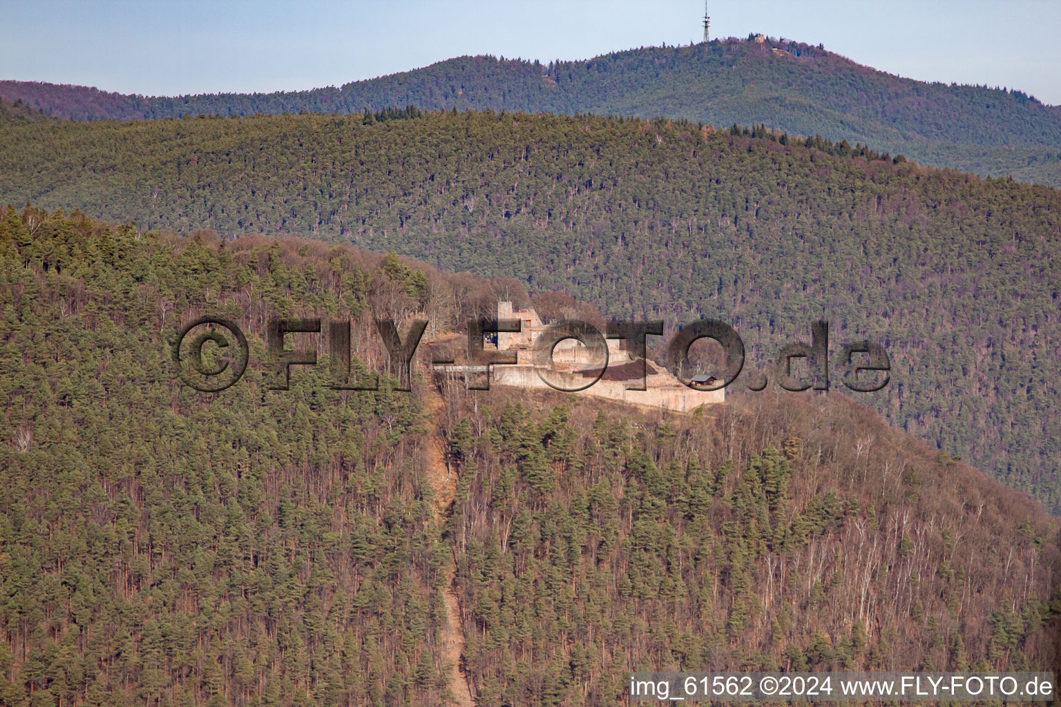 Vue aérienne de Rietbourg à Weyher in der Pfalz dans le département Rhénanie-Palatinat, Allemagne