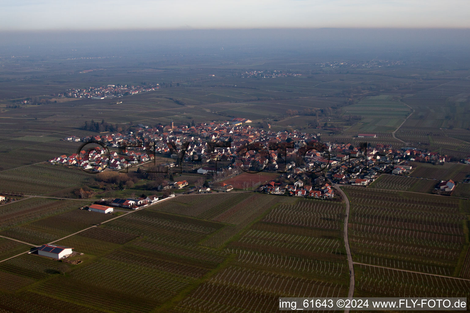 Image drone de Quartier Nußdorf in Landau in der Pfalz dans le département Rhénanie-Palatinat, Allemagne