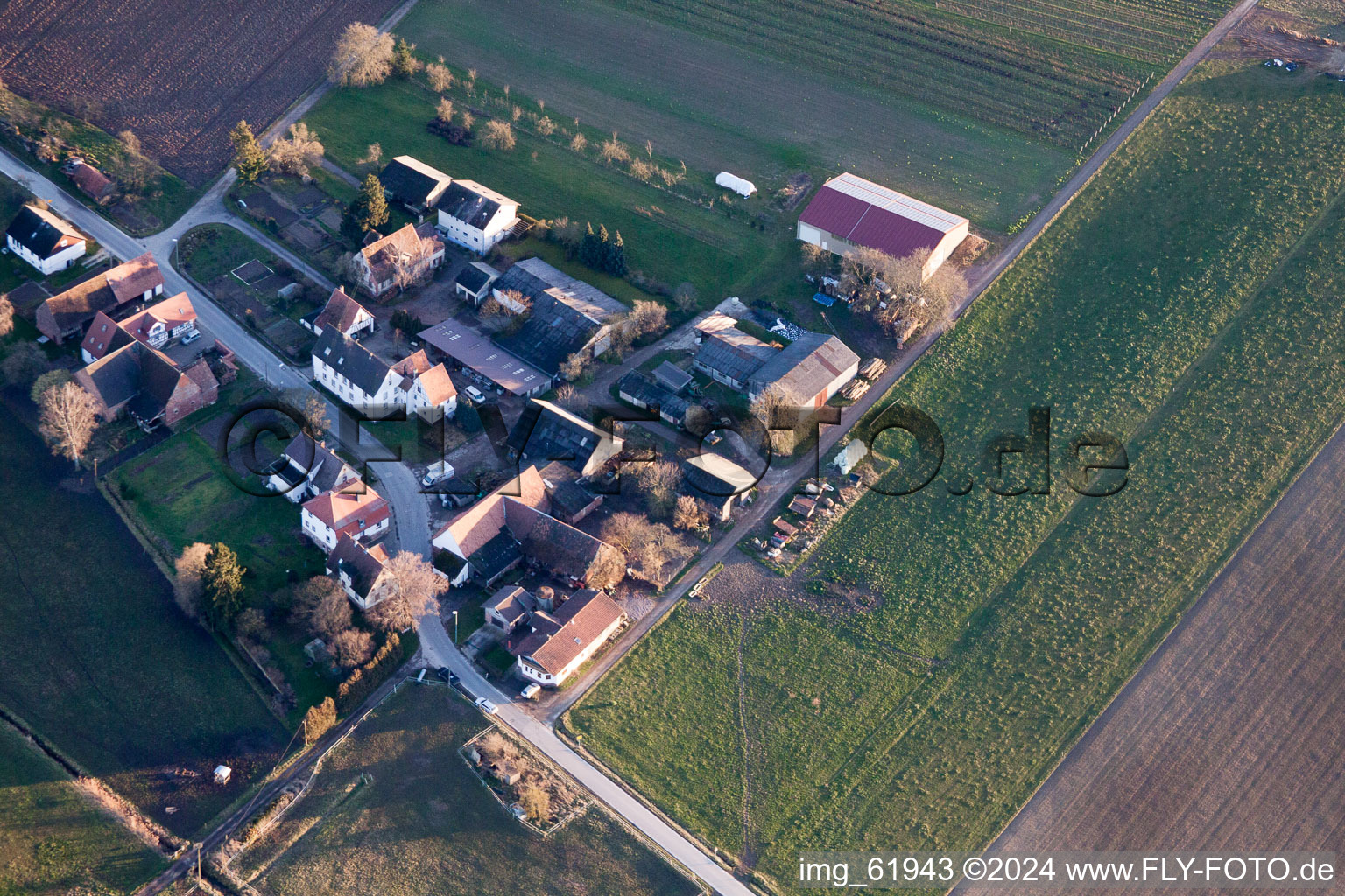 Image drone de Quartier Deutschhof in Kapellen-Drusweiler dans le département Rhénanie-Palatinat, Allemagne