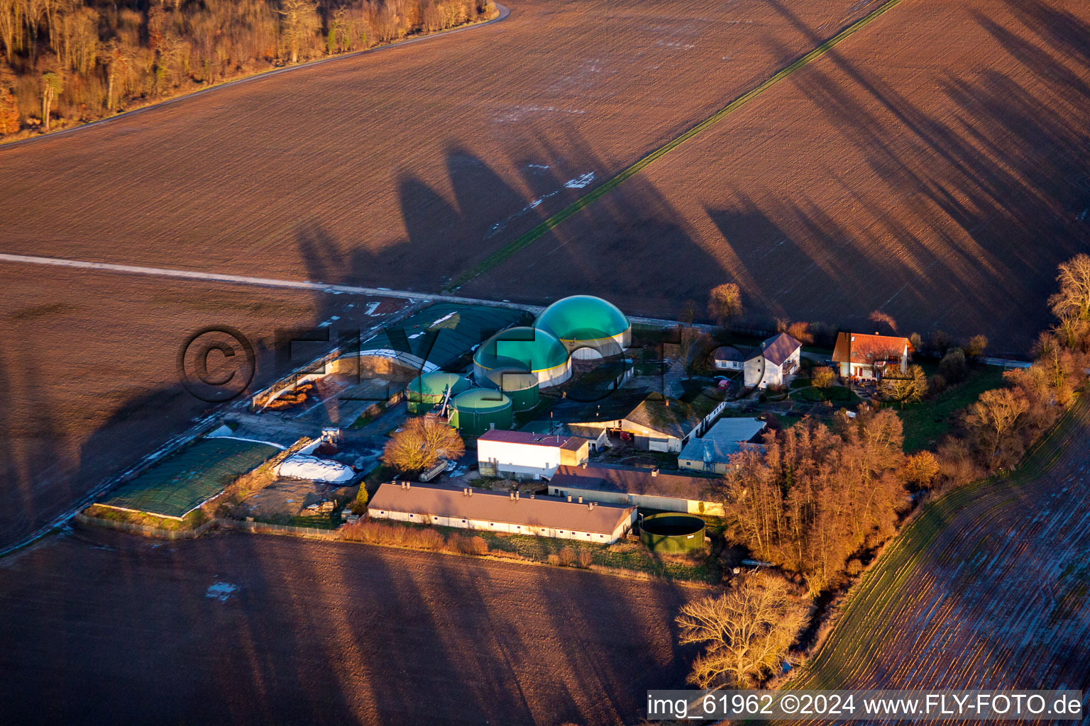 Photographie aérienne de Winden dans le département Rhénanie-Palatinat, Allemagne