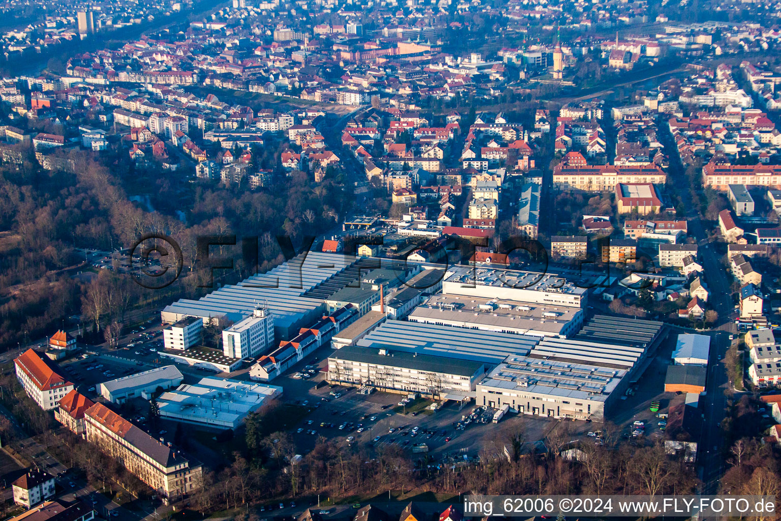 Photographie aérienne de Académie Getinge à Rastatt dans le département Bade-Wurtemberg, Allemagne