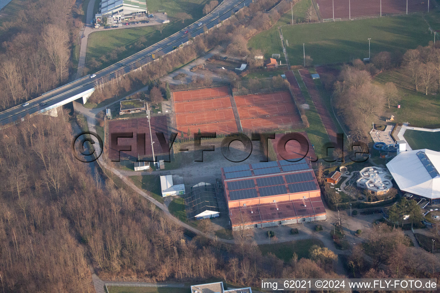 Image drone de Kuppenheim dans le département Bade-Wurtemberg, Allemagne