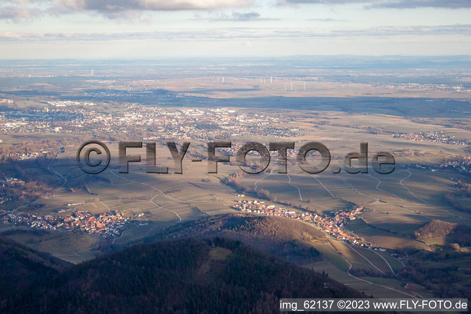 Vue aérienne de Landau de l'ouest à Landau in der Pfalz dans le département Rhénanie-Palatinat, Allemagne