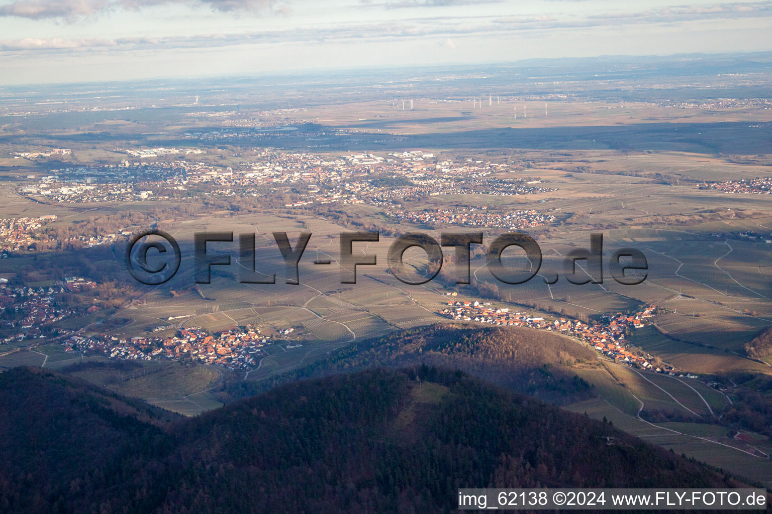 Vue aérienne de Landau de l'ouest à Landau in der Pfalz dans le département Rhénanie-Palatinat, Allemagne