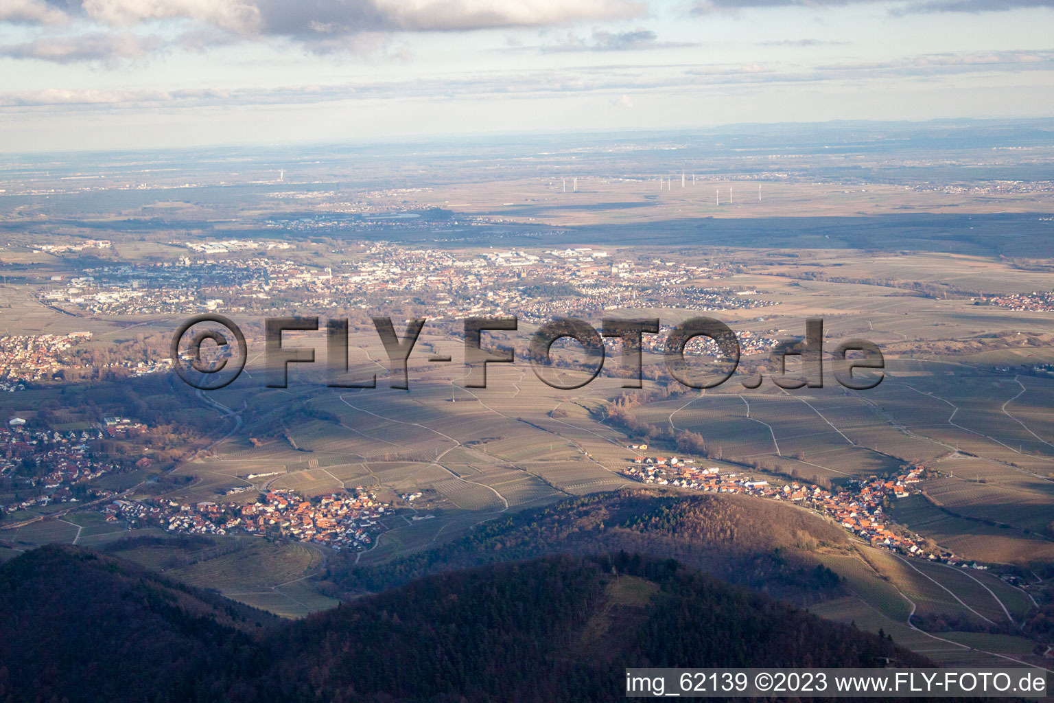 Photographie aérienne de Landau de l'ouest à Landau in der Pfalz dans le département Rhénanie-Palatinat, Allemagne