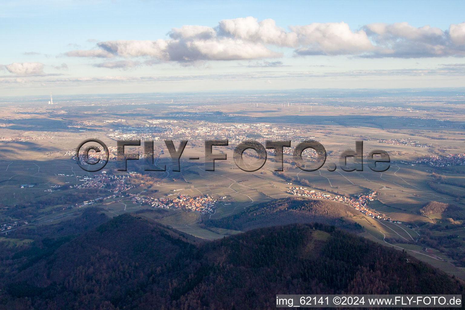 Landau de l'ouest à Landau in der Pfalz dans le département Rhénanie-Palatinat, Allemagne d'en haut