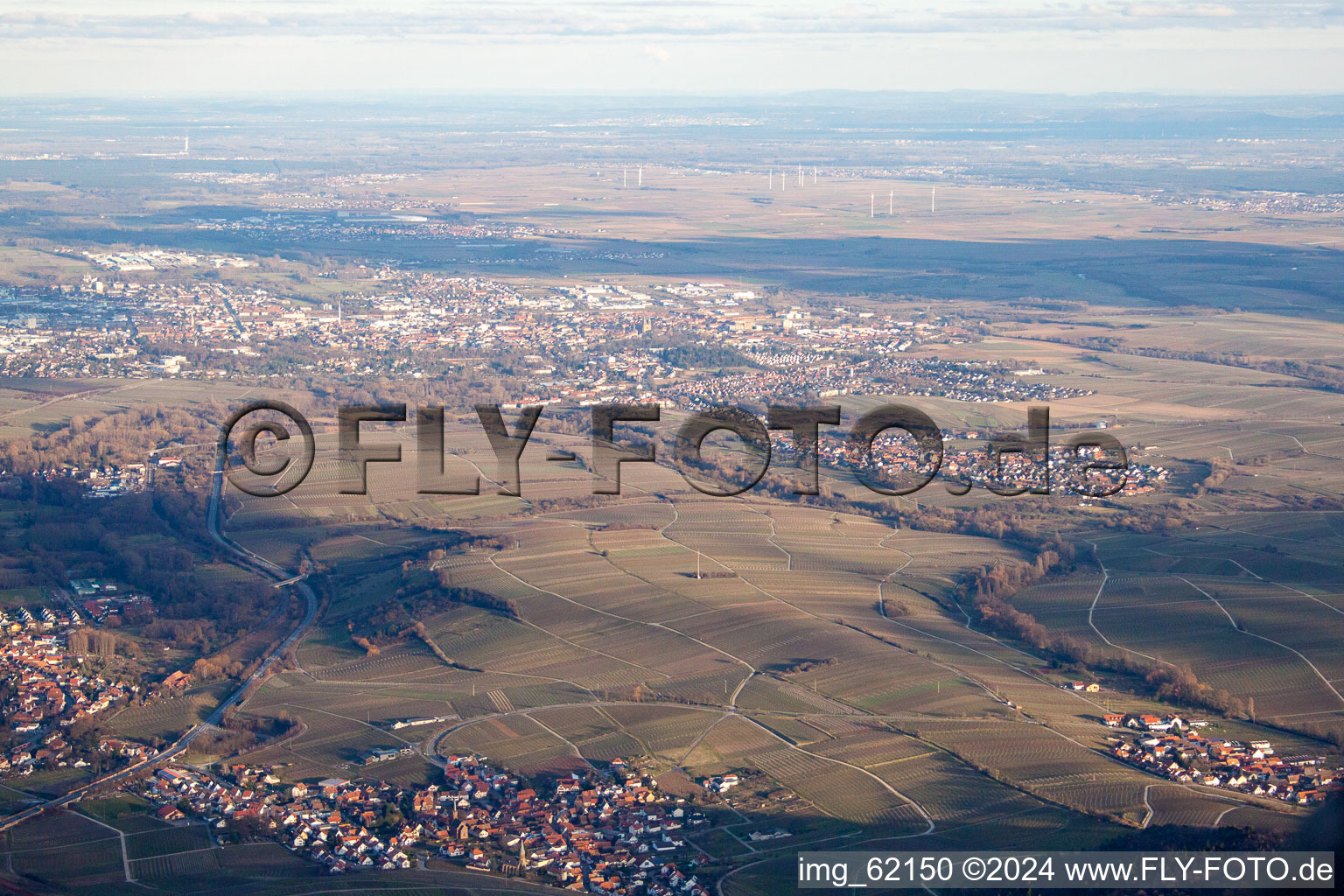 Vue d'oiseau de Landau de l'ouest à Landau in der Pfalz dans le département Rhénanie-Palatinat, Allemagne