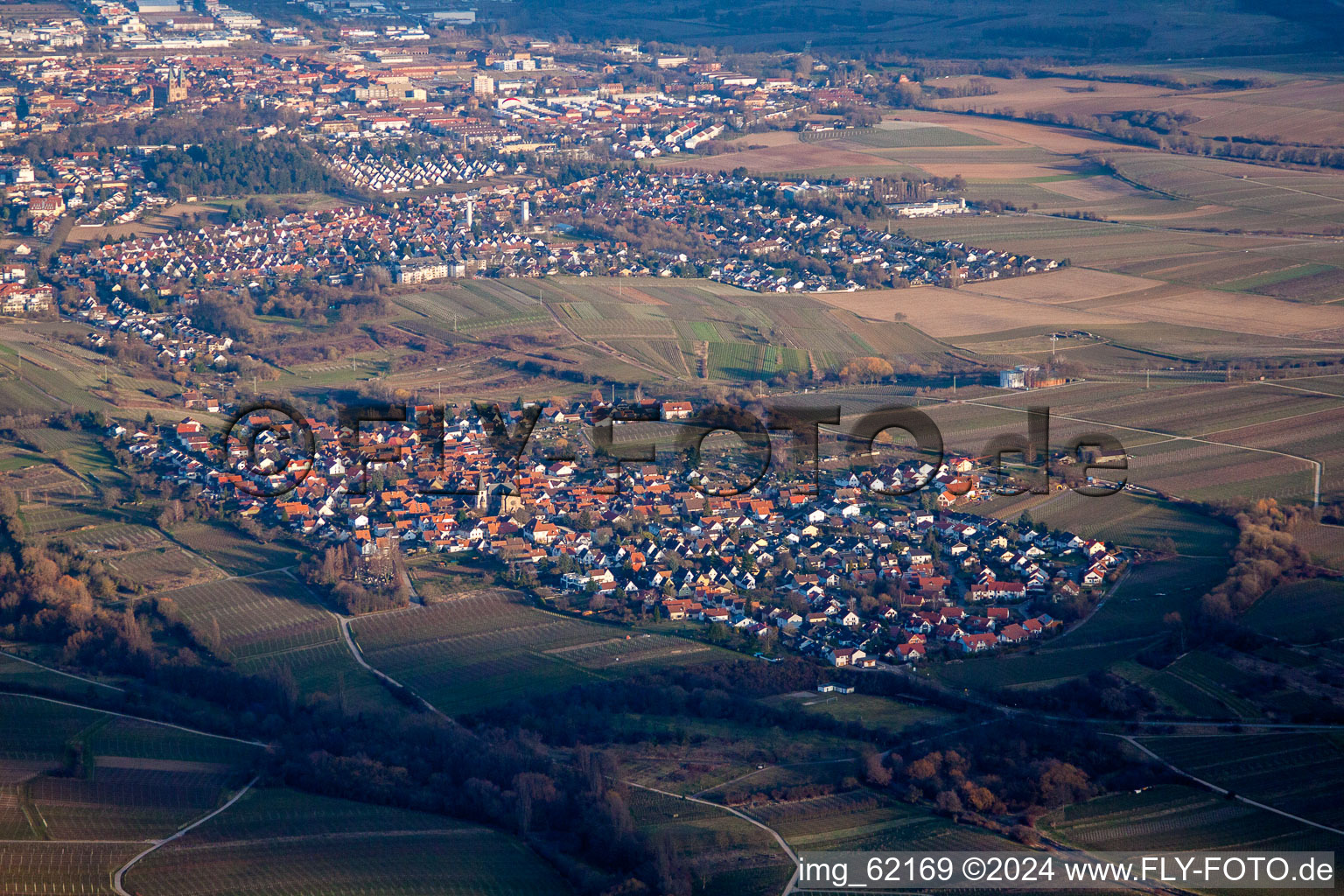 Enregistrement par drone de Quartier Arzheim in Landau in der Pfalz dans le département Rhénanie-Palatinat, Allemagne