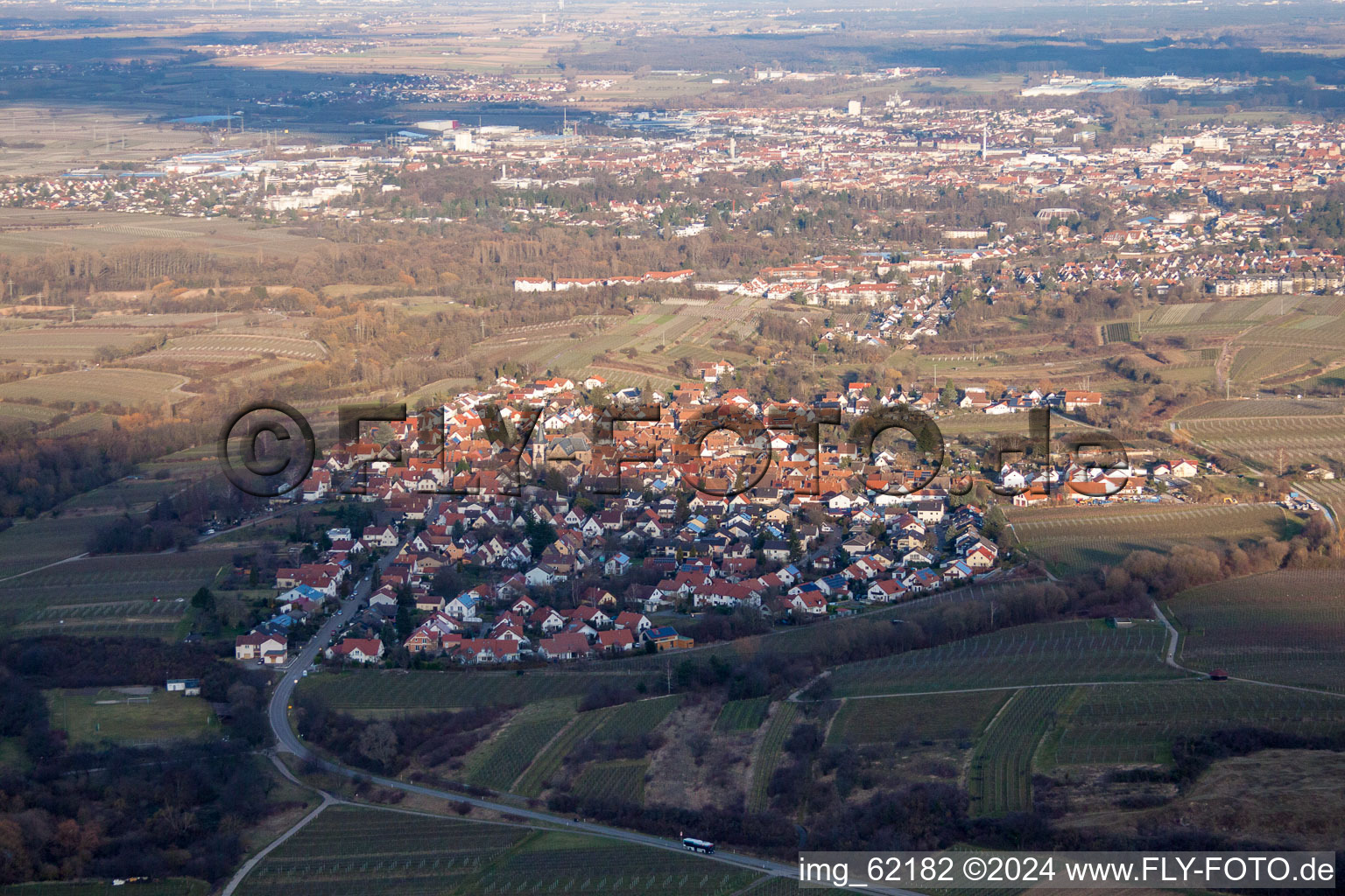 Image drone de Quartier Arzheim in Landau in der Pfalz dans le département Rhénanie-Palatinat, Allemagne