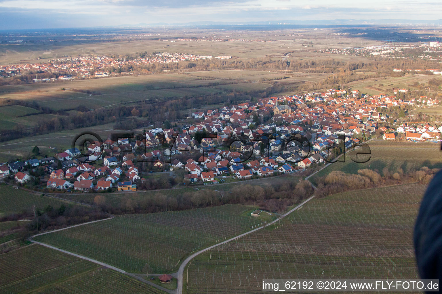 Vue aérienne de Quartier Arzheim in Landau in der Pfalz dans le département Rhénanie-Palatinat, Allemagne