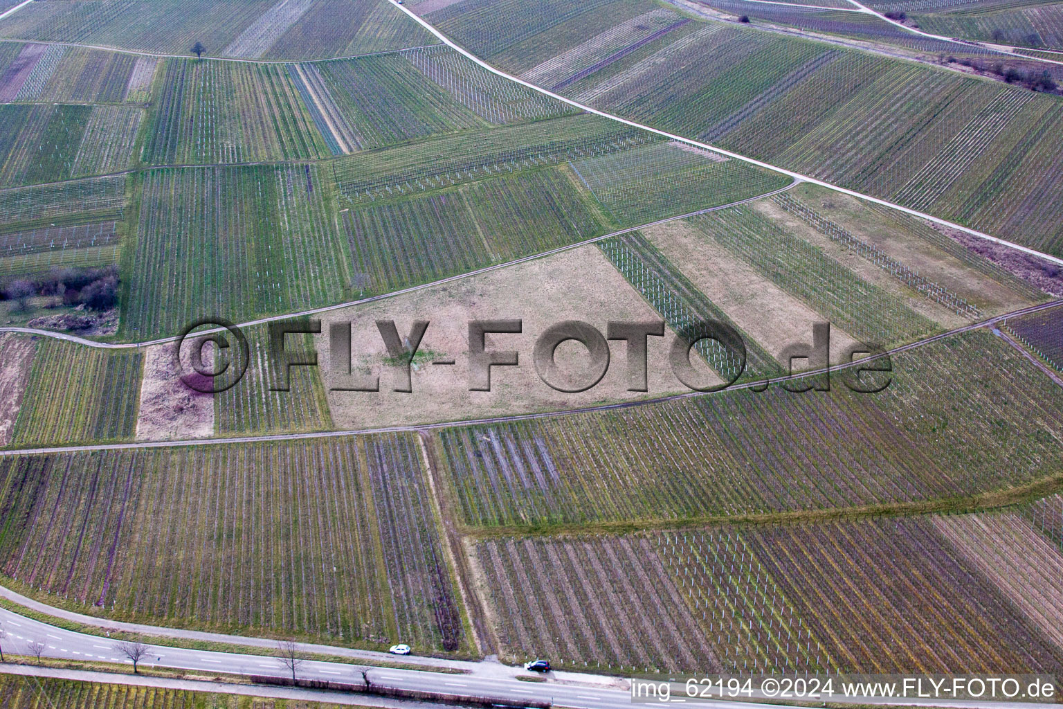 Enregistrement par drone de Sur Ilbesheim bei Landau in der Pfalz à Ilbesheim bei Landau in der Pfalz dans le département Rhénanie-Palatinat, Allemagne