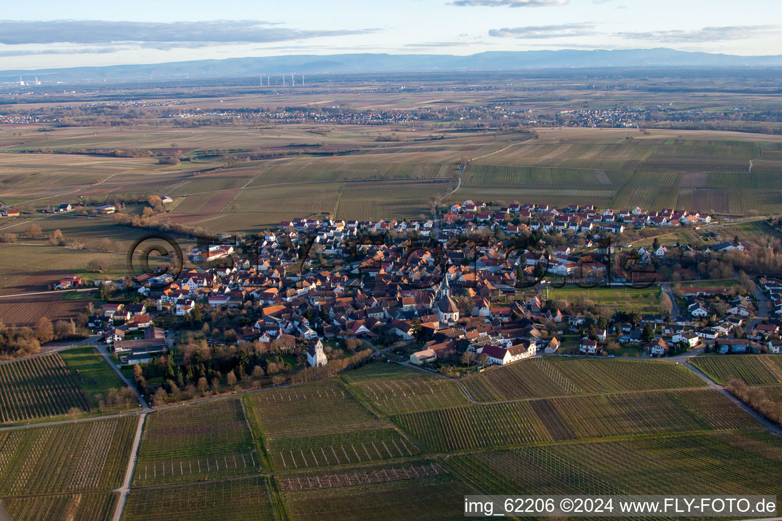 Quartier Mörzheim in Landau in der Pfalz dans le département Rhénanie-Palatinat, Allemagne hors des airs