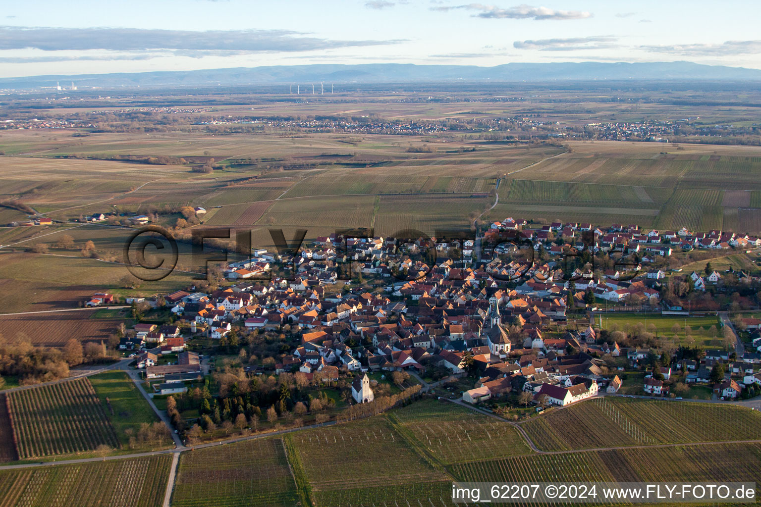 Quartier Mörzheim in Landau in der Pfalz dans le département Rhénanie-Palatinat, Allemagne vue d'en haut