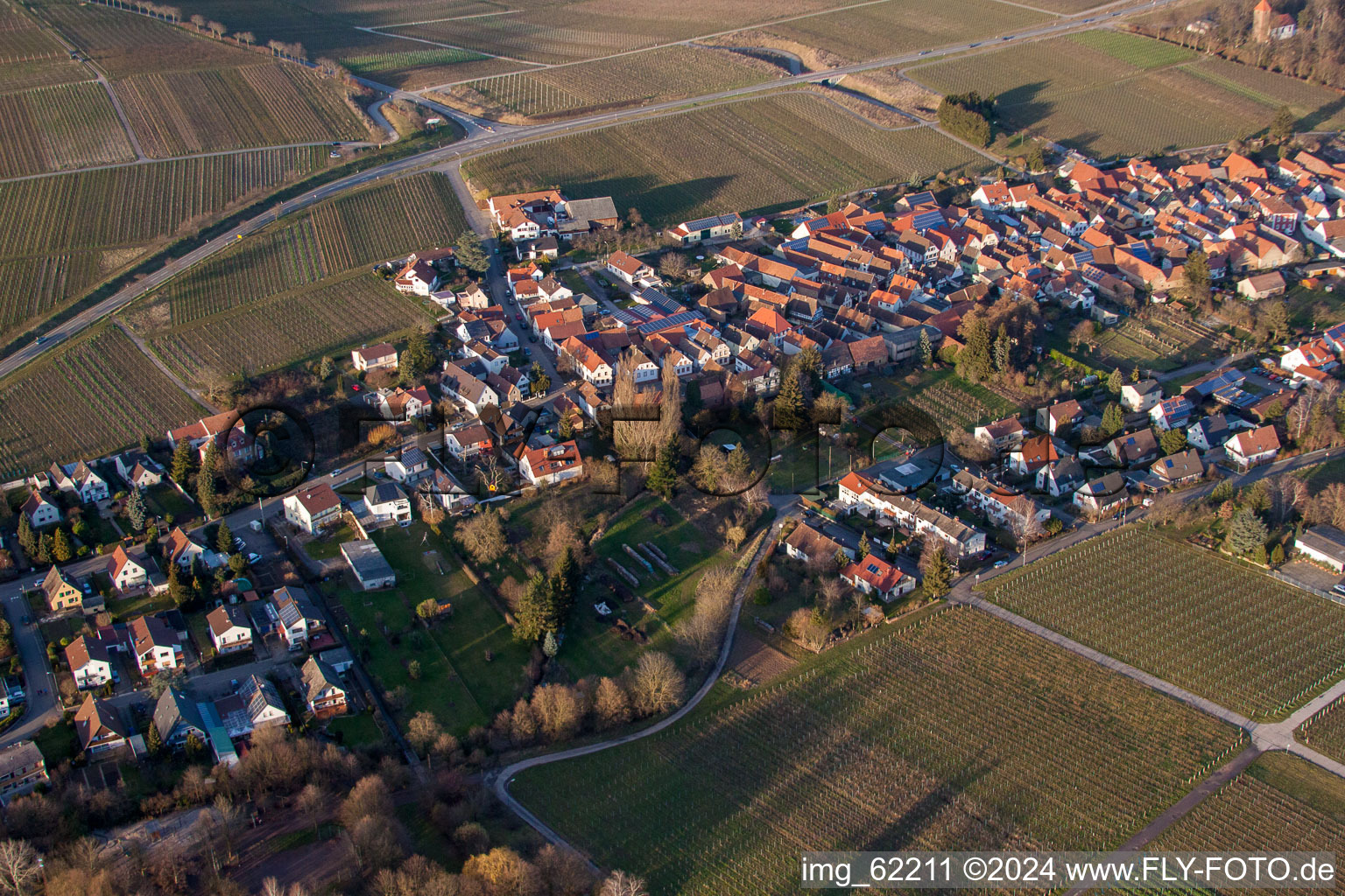 Quartier Mörzheim in Landau in der Pfalz dans le département Rhénanie-Palatinat, Allemagne vue du ciel