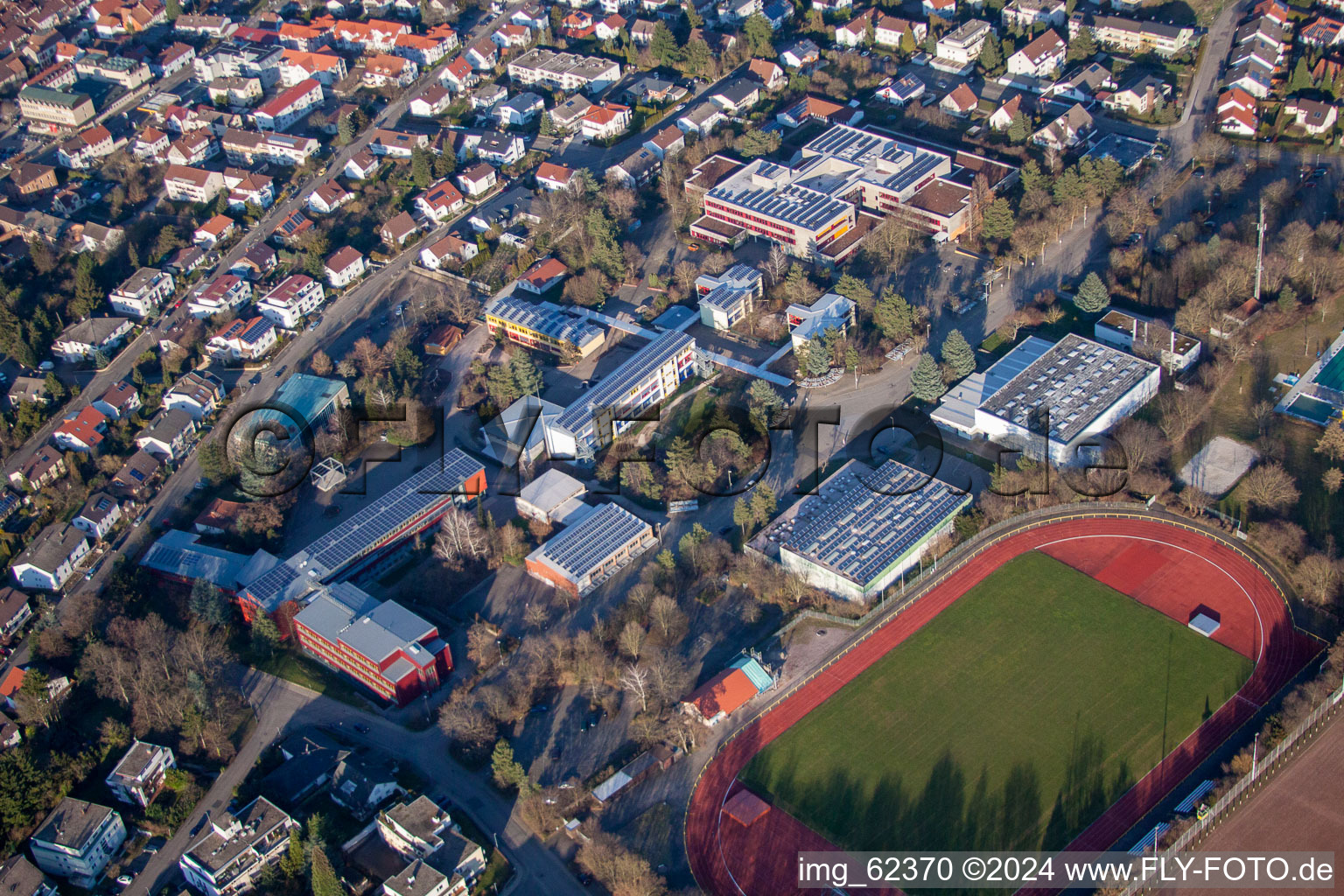 Bad Bergzabern dans le département Rhénanie-Palatinat, Allemagne d'un drone