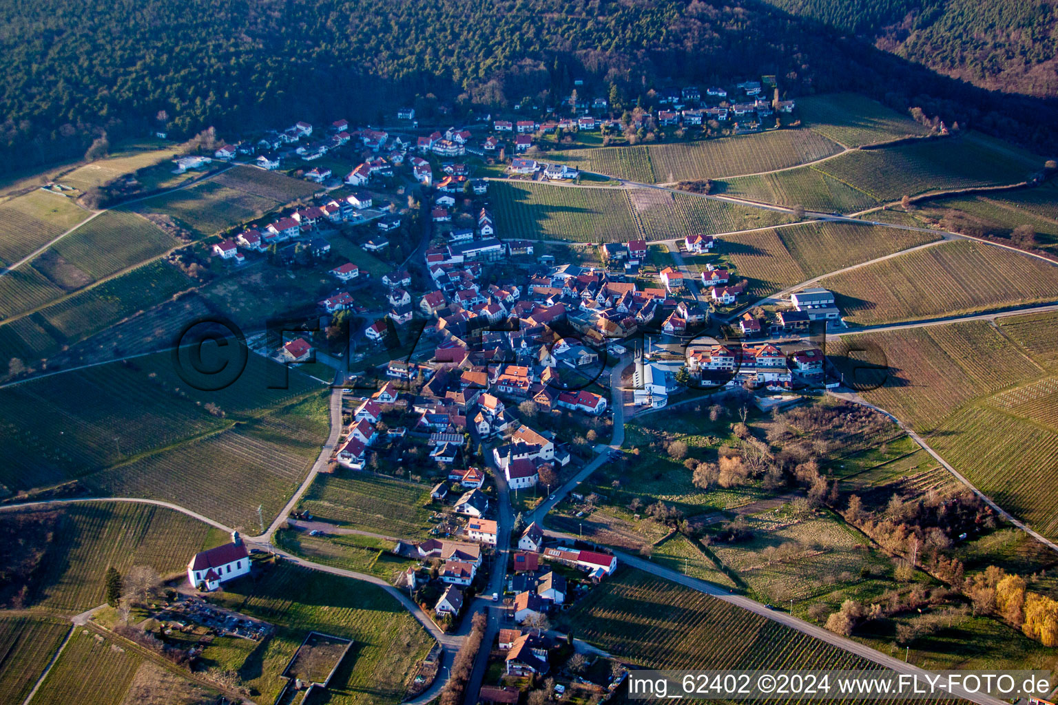 Image drone de Quartier Gleiszellen in Gleiszellen-Gleishorbach dans le département Rhénanie-Palatinat, Allemagne