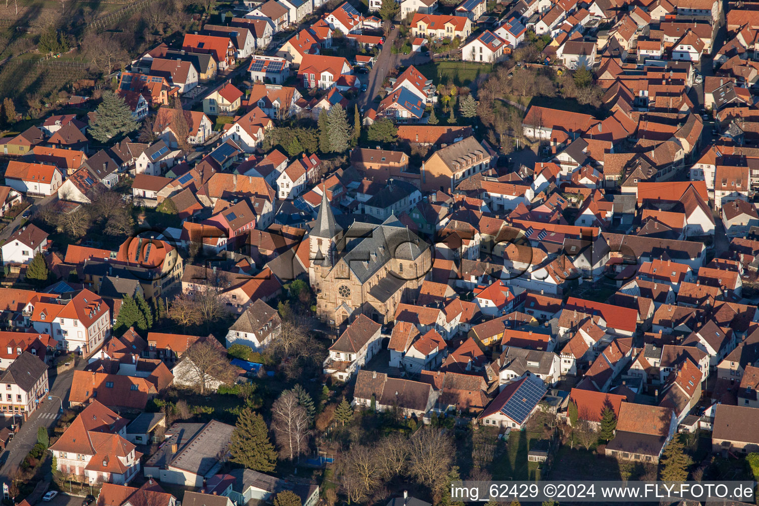 Photographie aérienne de Quartier Arzheim in Landau in der Pfalz dans le département Rhénanie-Palatinat, Allemagne