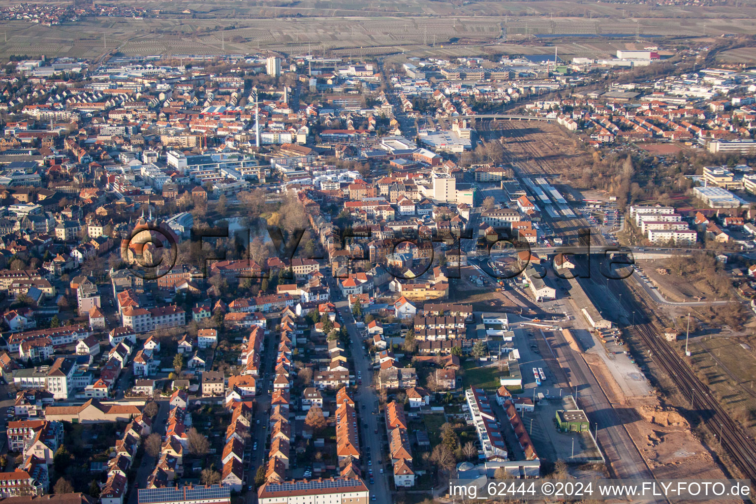 Image drone de Landau in der Pfalz dans le département Rhénanie-Palatinat, Allemagne