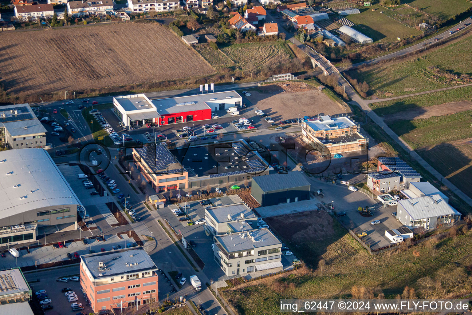 Landau in der Pfalz dans le département Rhénanie-Palatinat, Allemagne d'un drone