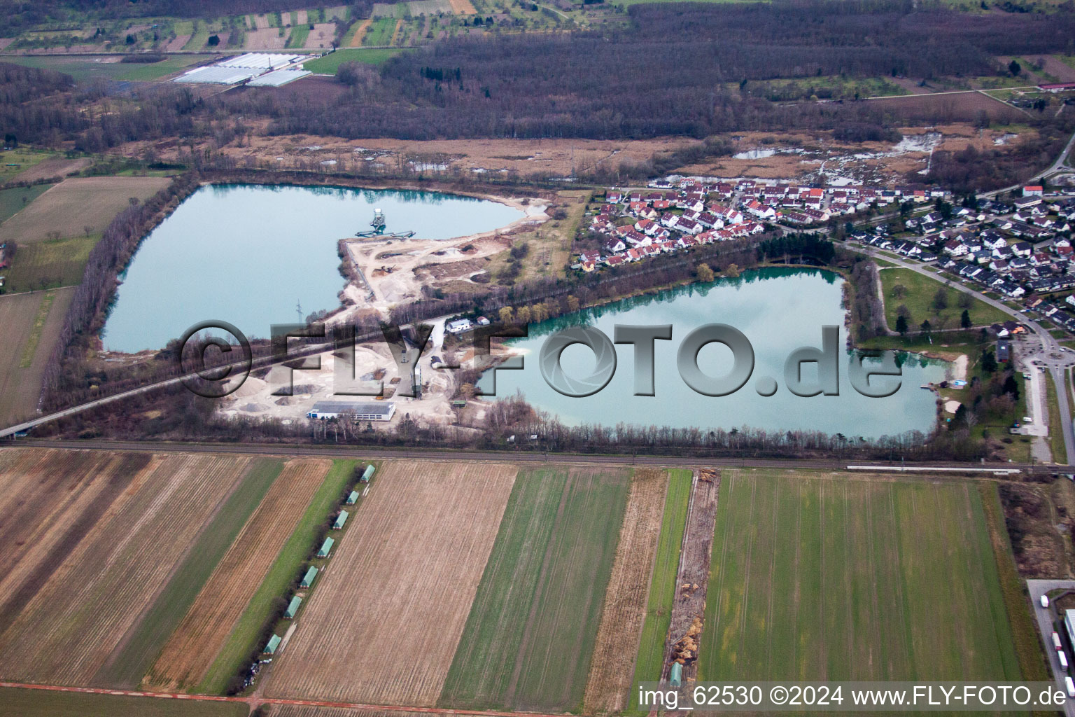 Vue aérienne de Gebr. à Muggensturm dans le département Bade-Wurtemberg, Allemagne