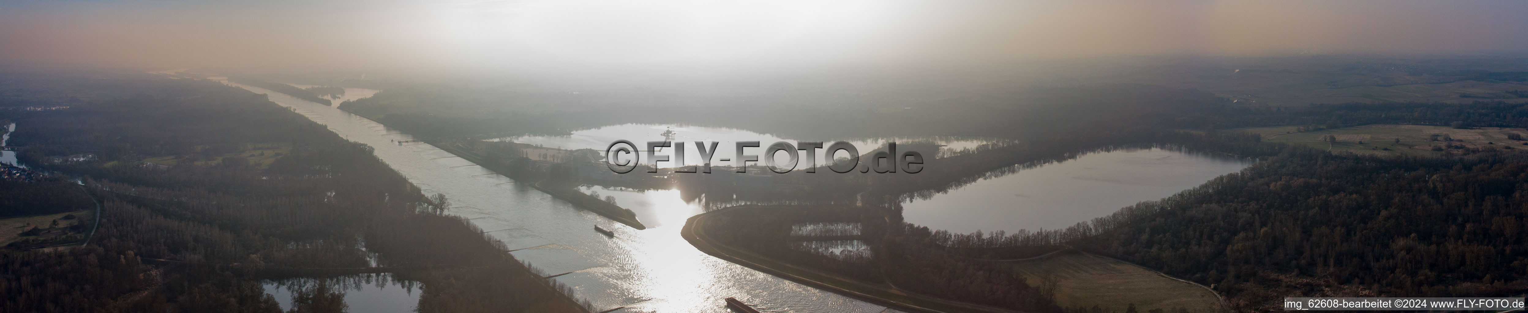 Vue aérienne de Panorama à Munchhausen dans le département Bas Rhin, France