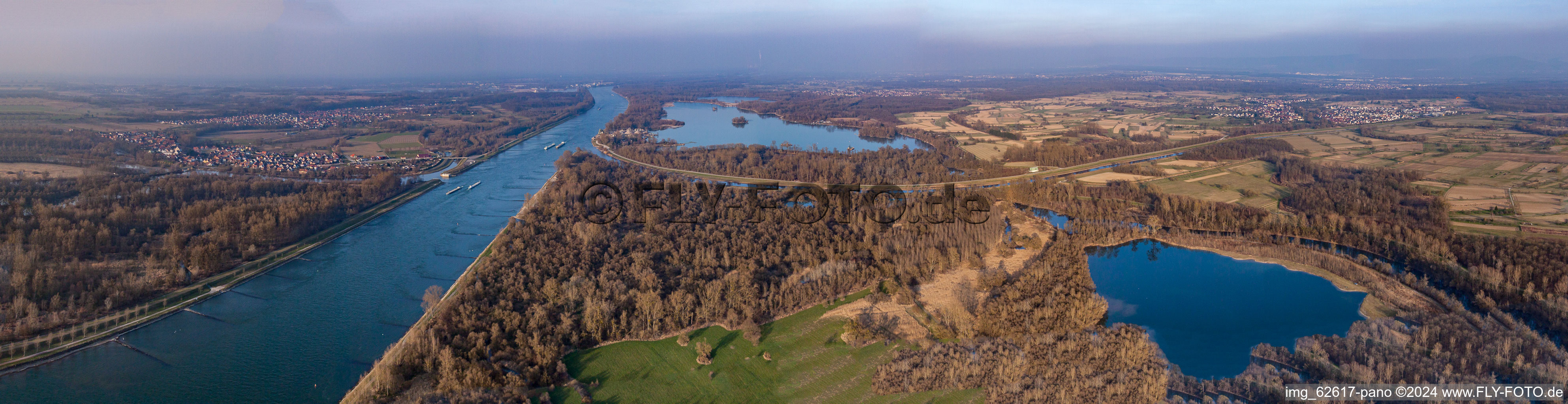 Vue aérienne de Panorama à le quartier Plittersdorf in Rastatt dans le département Bade-Wurtemberg, Allemagne