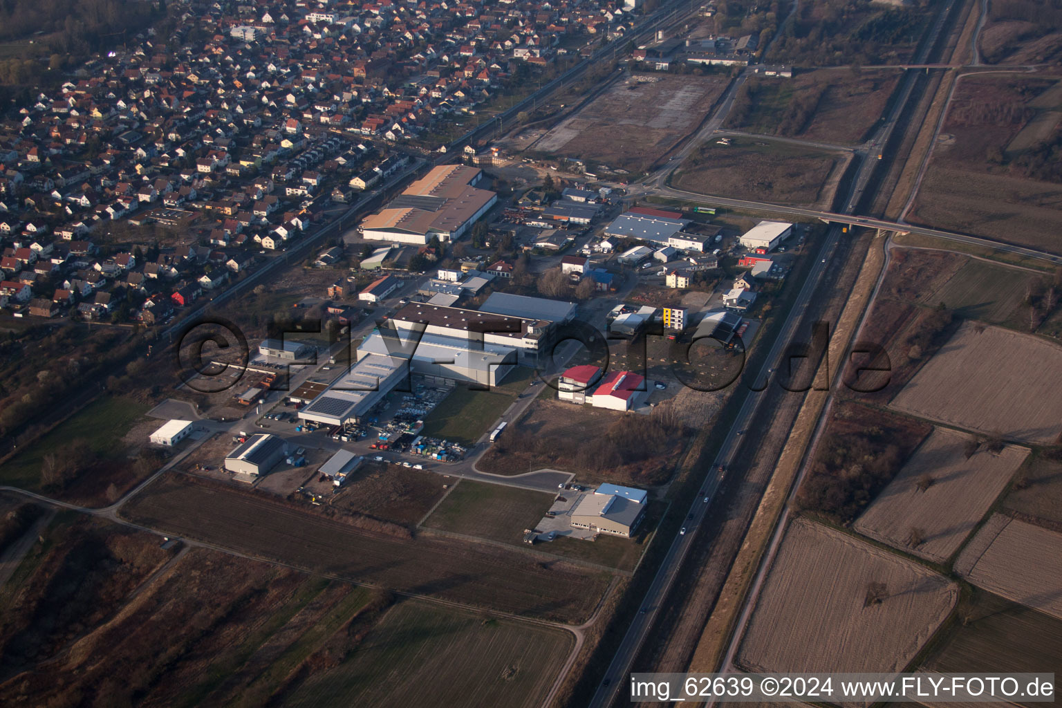 Photographie aérienne de Bietigheim dans le département Bade-Wurtemberg, Allemagne