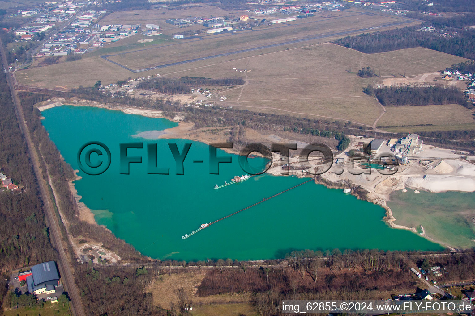 Image drone de Haguenau dans le département Bas Rhin, France