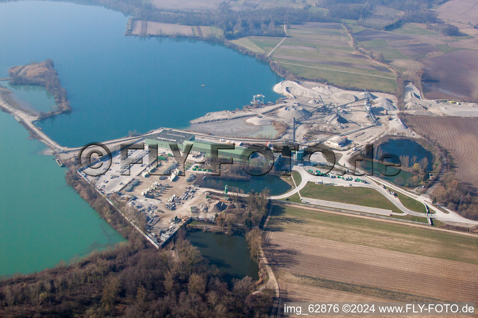 Enregistrement par drone de Bischwiller dans le département Bas Rhin, France