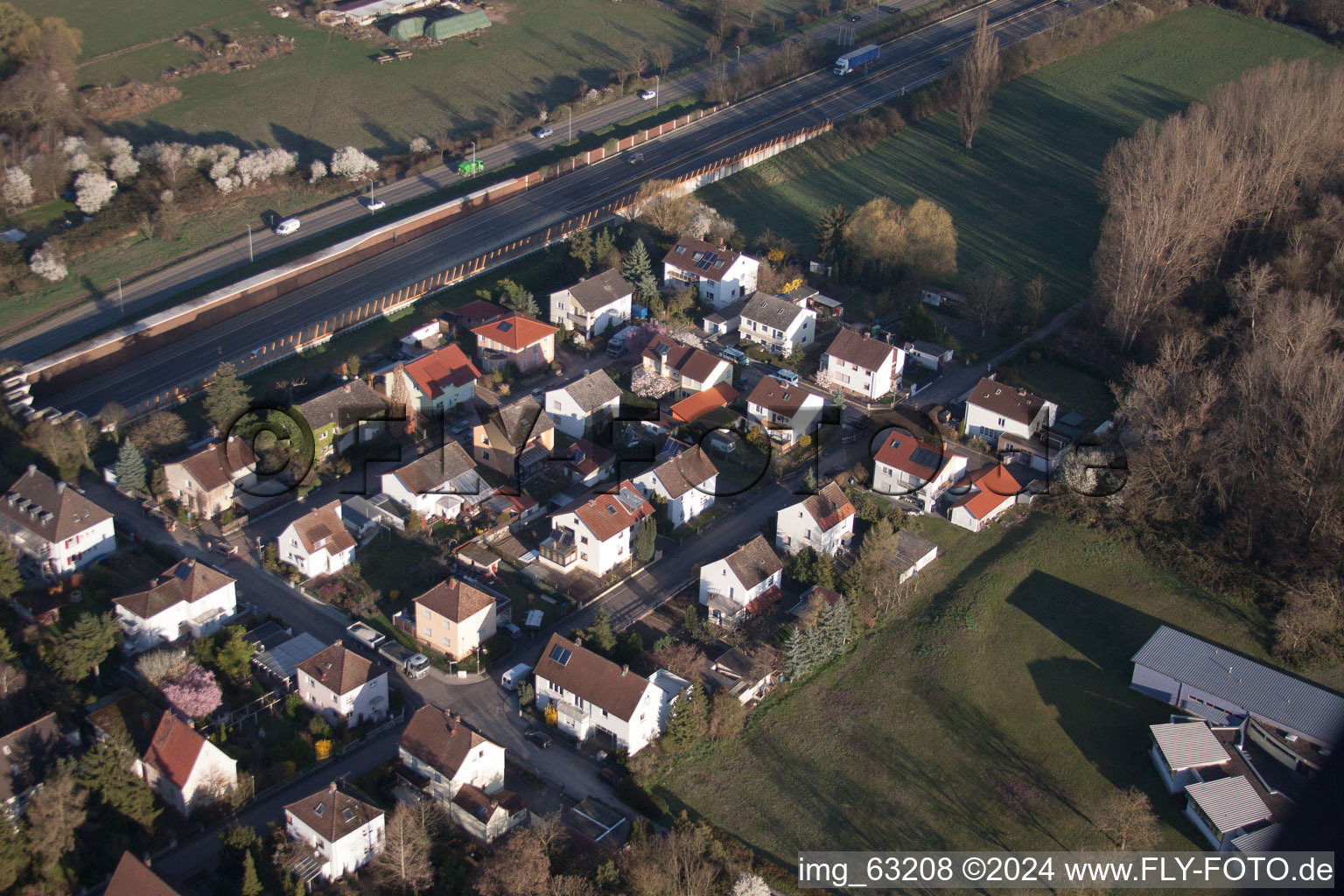 Quartier Queichheim in Landau in der Pfalz dans le département Rhénanie-Palatinat, Allemagne d'un drone