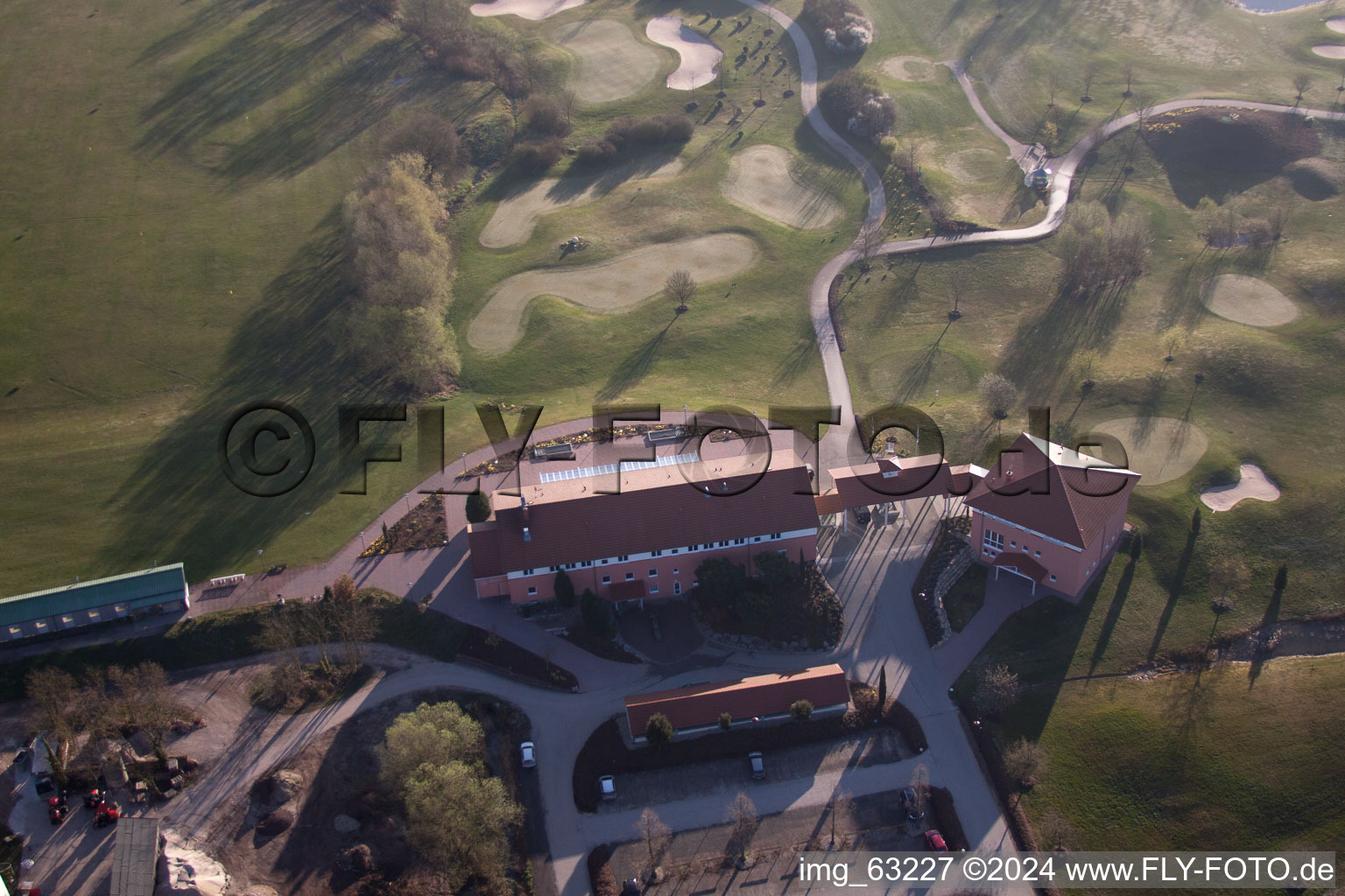 Image drone de Golfclub Dreihof à Essingen dans le département Rhénanie-Palatinat, Allemagne