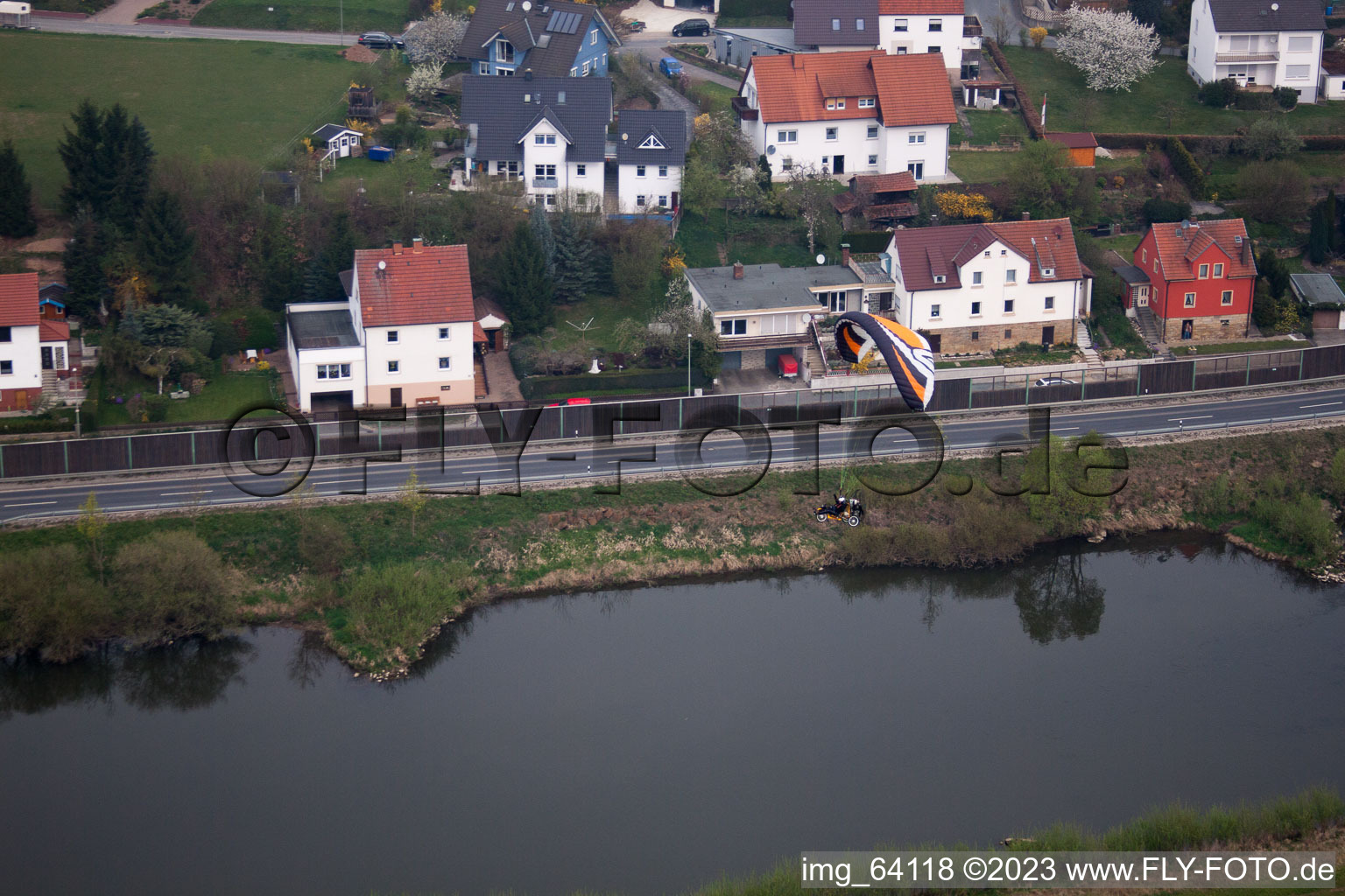 Photographie aérienne de Aire de glisse à Lichtenfels dans le département Bavière, Allemagne
