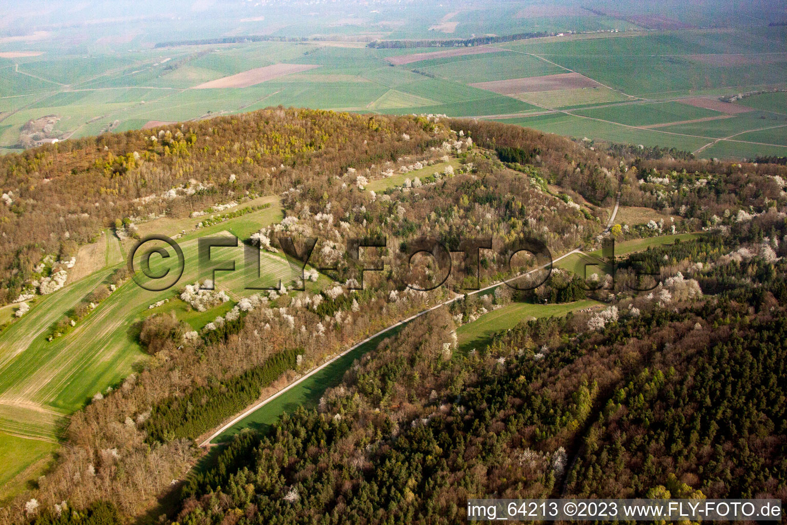 Photographie aérienne de Sulzdorf an der Lederhecke dans le département Bavière, Allemagne