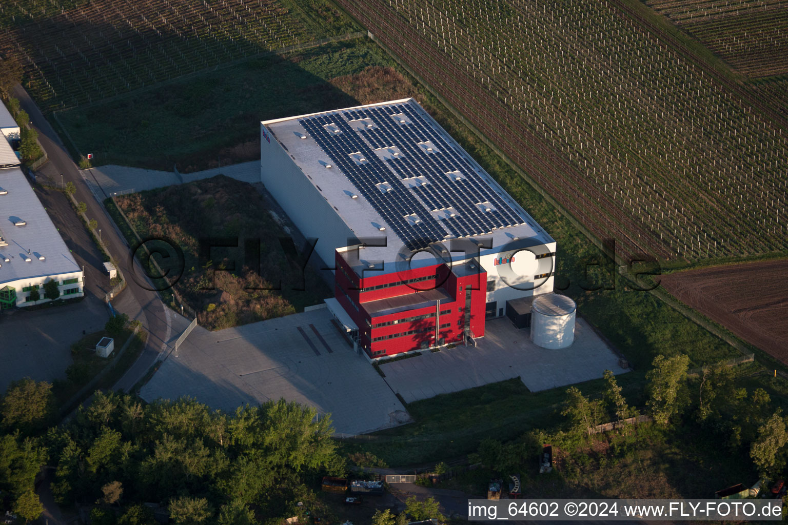 Photographie aérienne de Zone industrielle du Nord à Landau in der Pfalz dans le département Rhénanie-Palatinat, Allemagne