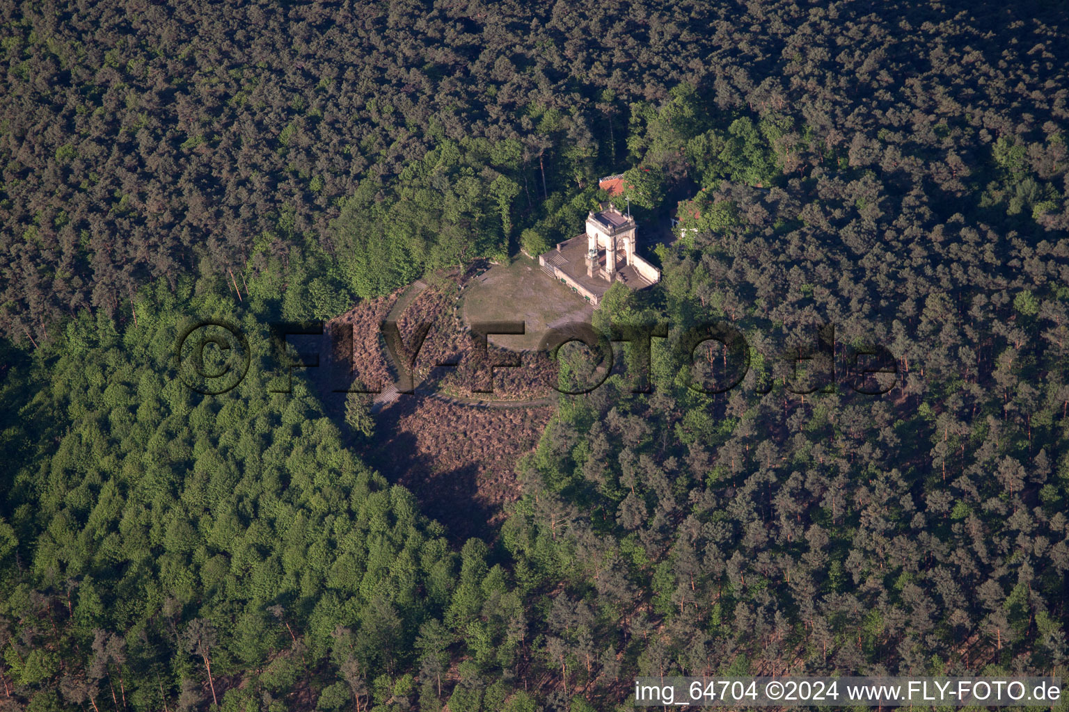 Image drone de Sankt Martin dans le département Rhénanie-Palatinat, Allemagne