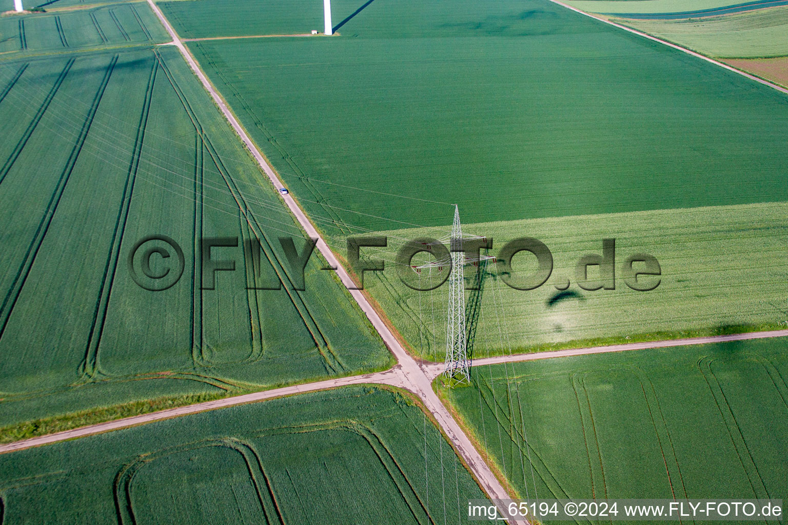 Vue aérienne de Bredenborn dans le département Rhénanie du Nord-Westphalie, Allemagne