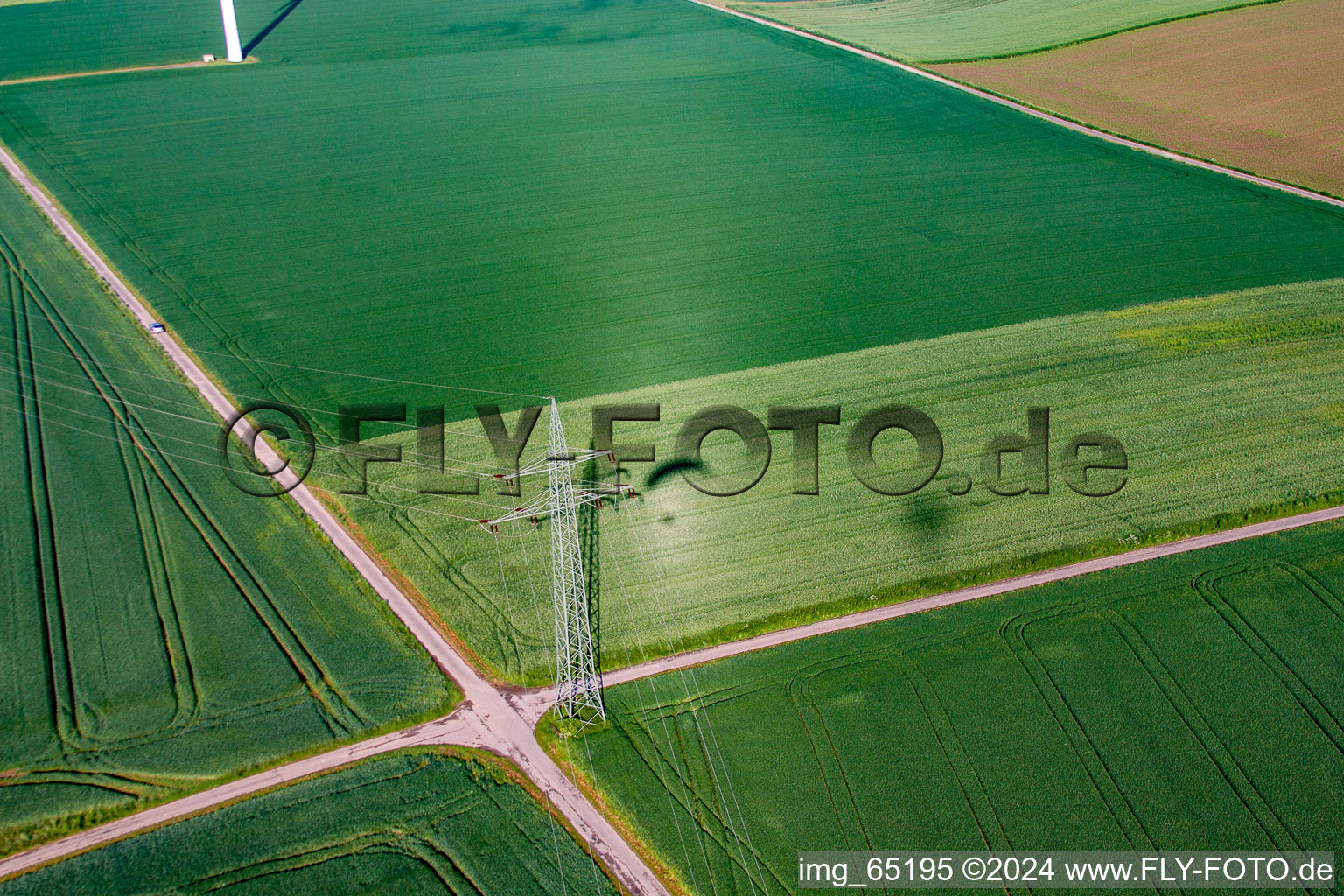 Photographie aérienne de Bredenborn dans le département Rhénanie du Nord-Westphalie, Allemagne