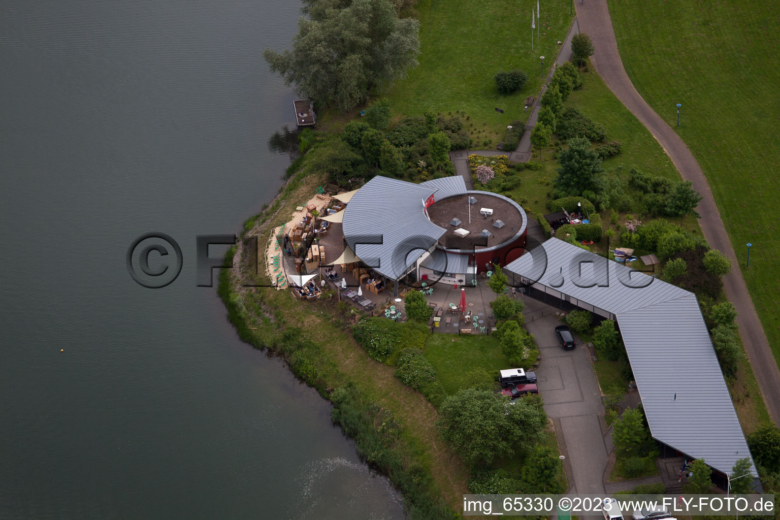 Enregistrement par drone de Höxter dans le département Rhénanie du Nord-Westphalie, Allemagne