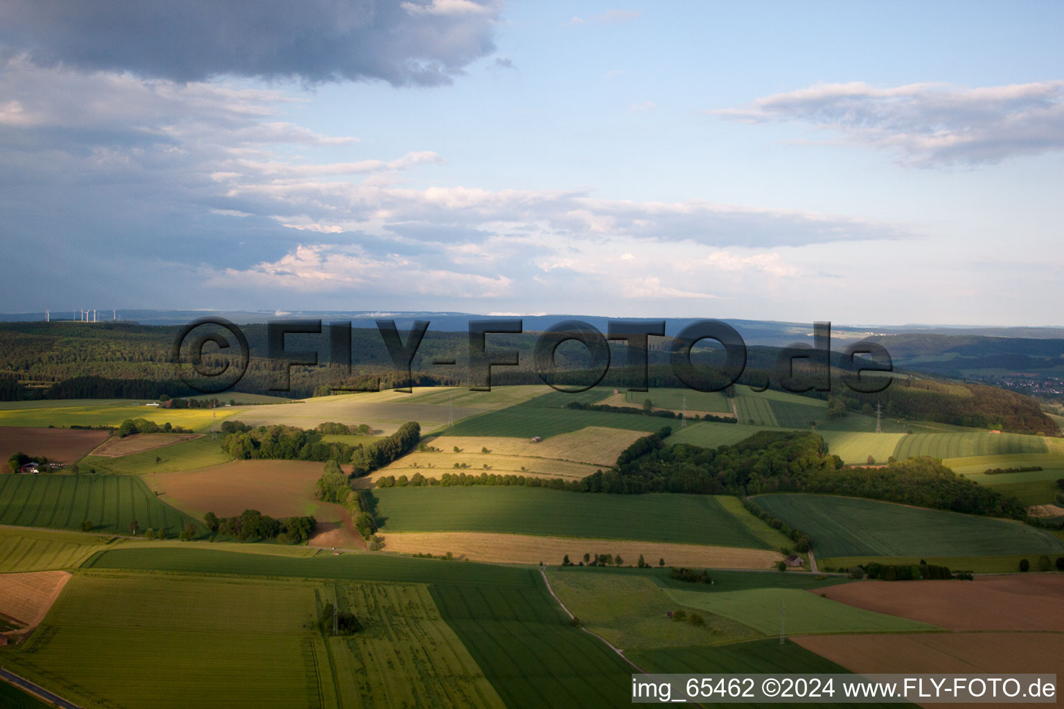 Brakel dans le département Rhénanie du Nord-Westphalie, Allemagne d'en haut