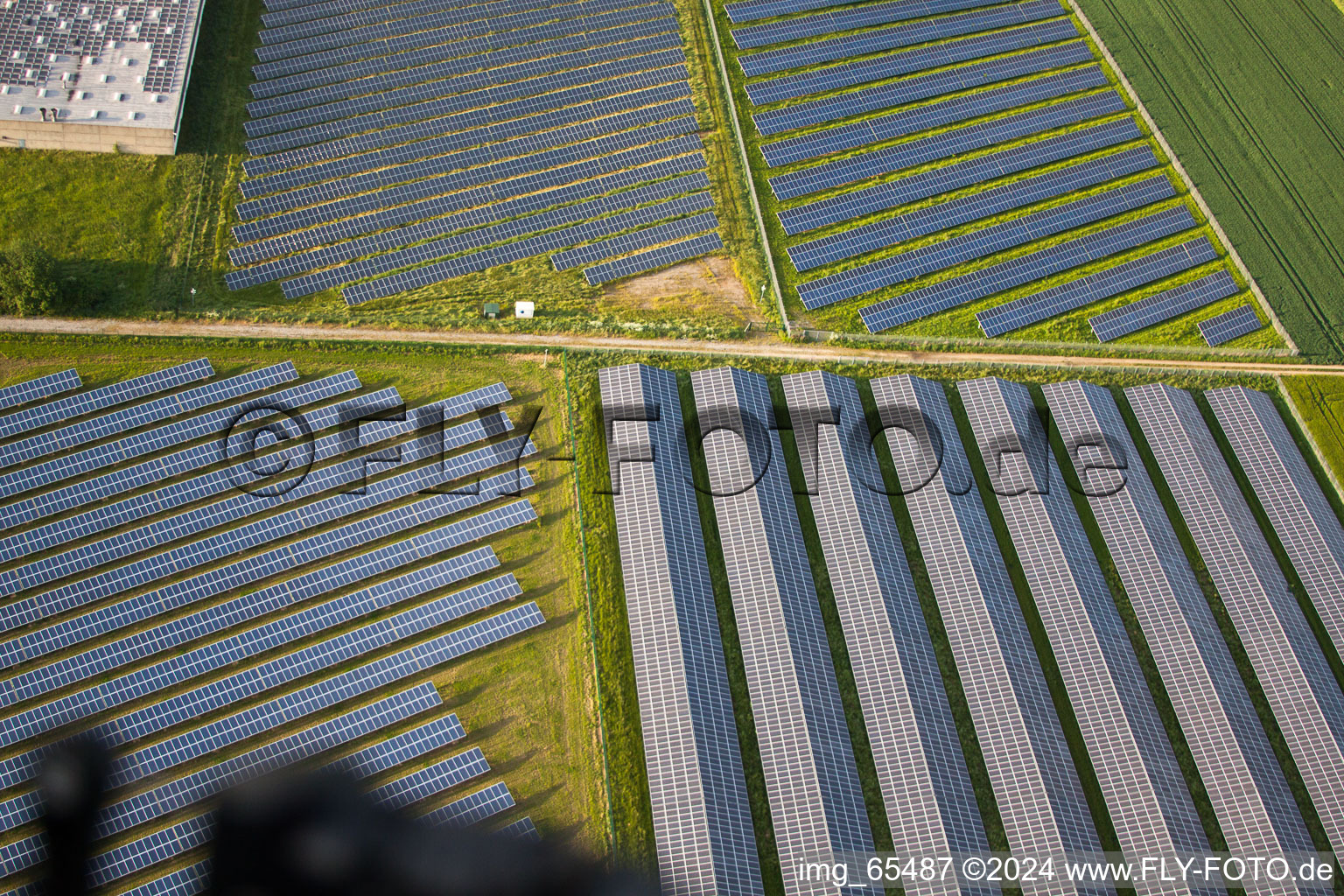 Vue oblique de Rangées de panneaux pour le système photovoltaïque et le parc solaire ou la centrale solaire dans le quartier de Bredenborn à Marienmünster dans le département Rhénanie du Nord-Westphalie, Allemagne