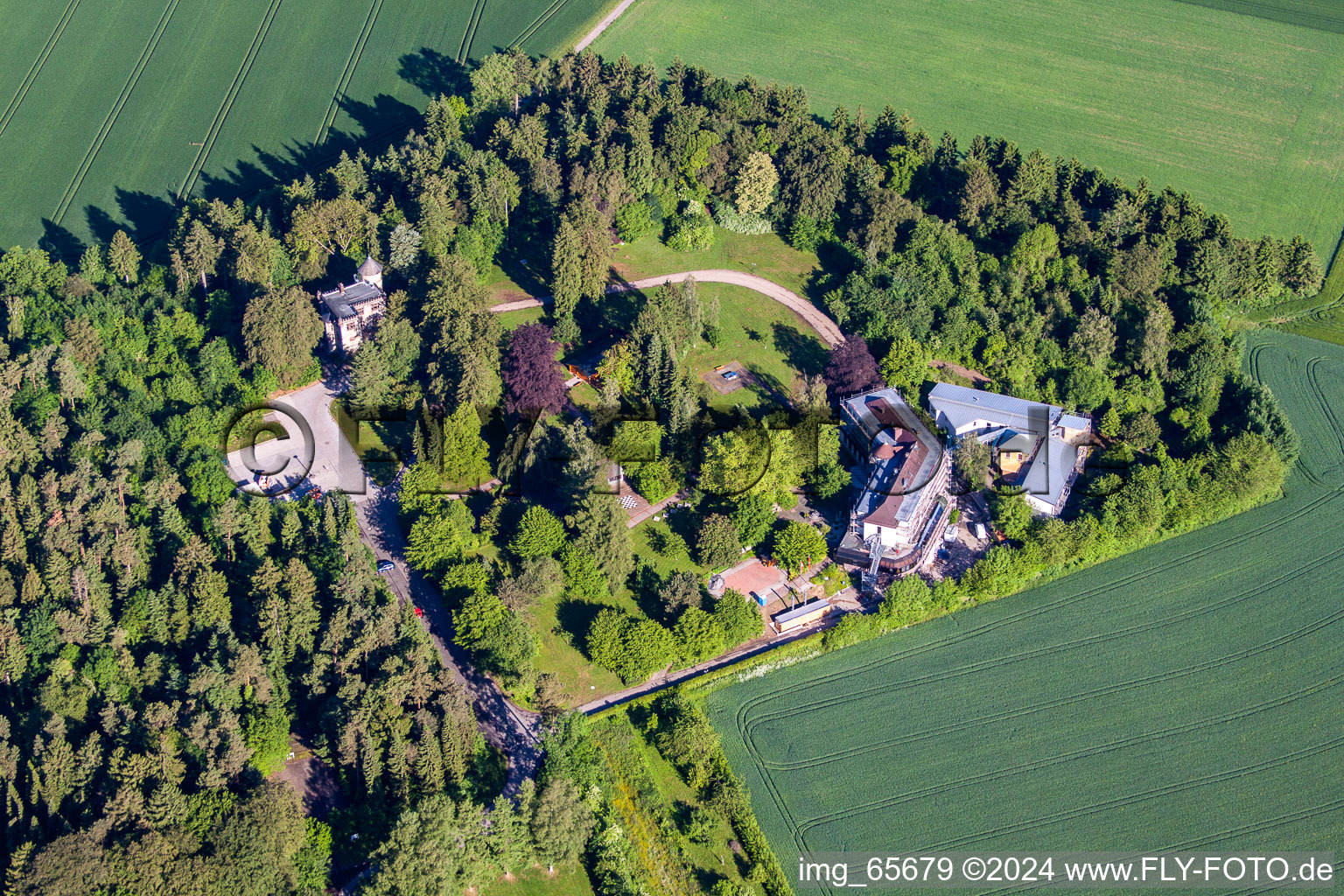 Photographie aérienne de Centre de formation en métal de la zone industrielle WBS à Beverungen dans le département Rhénanie du Nord-Westphalie, Allemagne