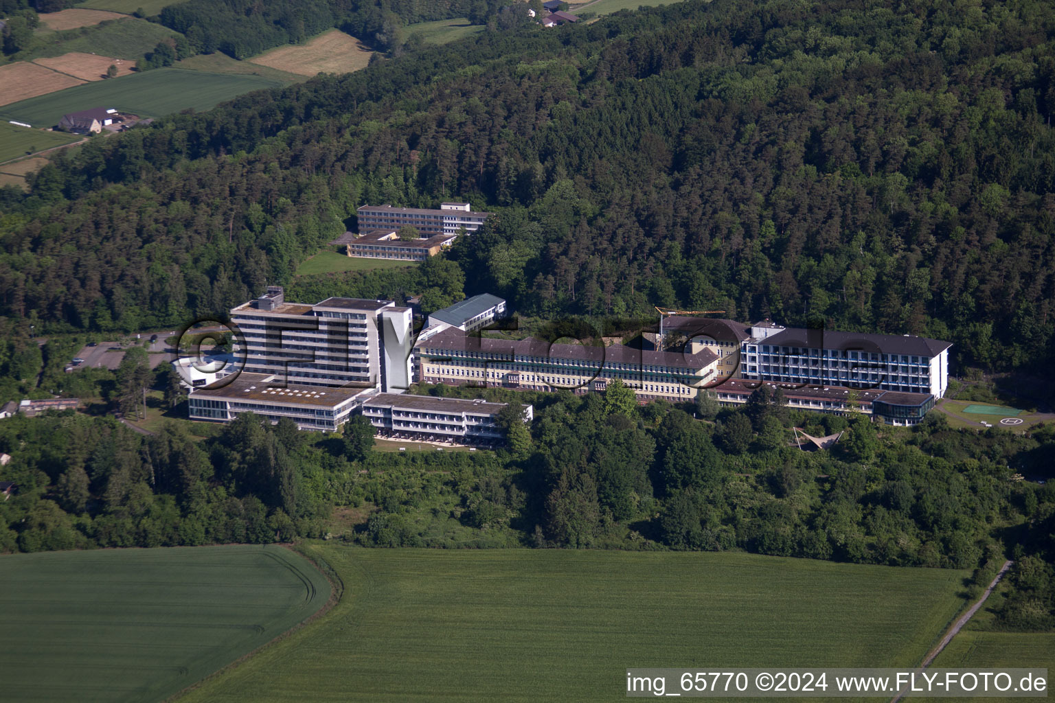 Image drone de Höxter dans le département Rhénanie du Nord-Westphalie, Allemagne